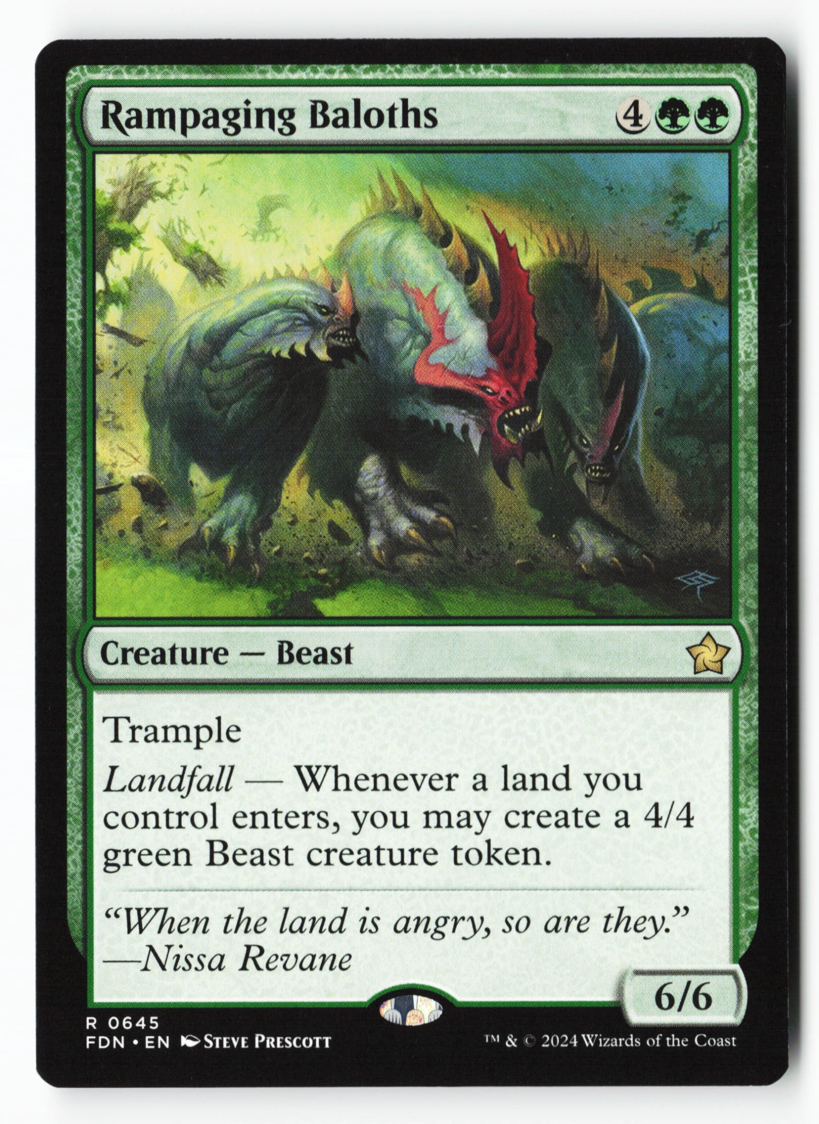 Rampaging Baloths (FDN 645) — Voorkant