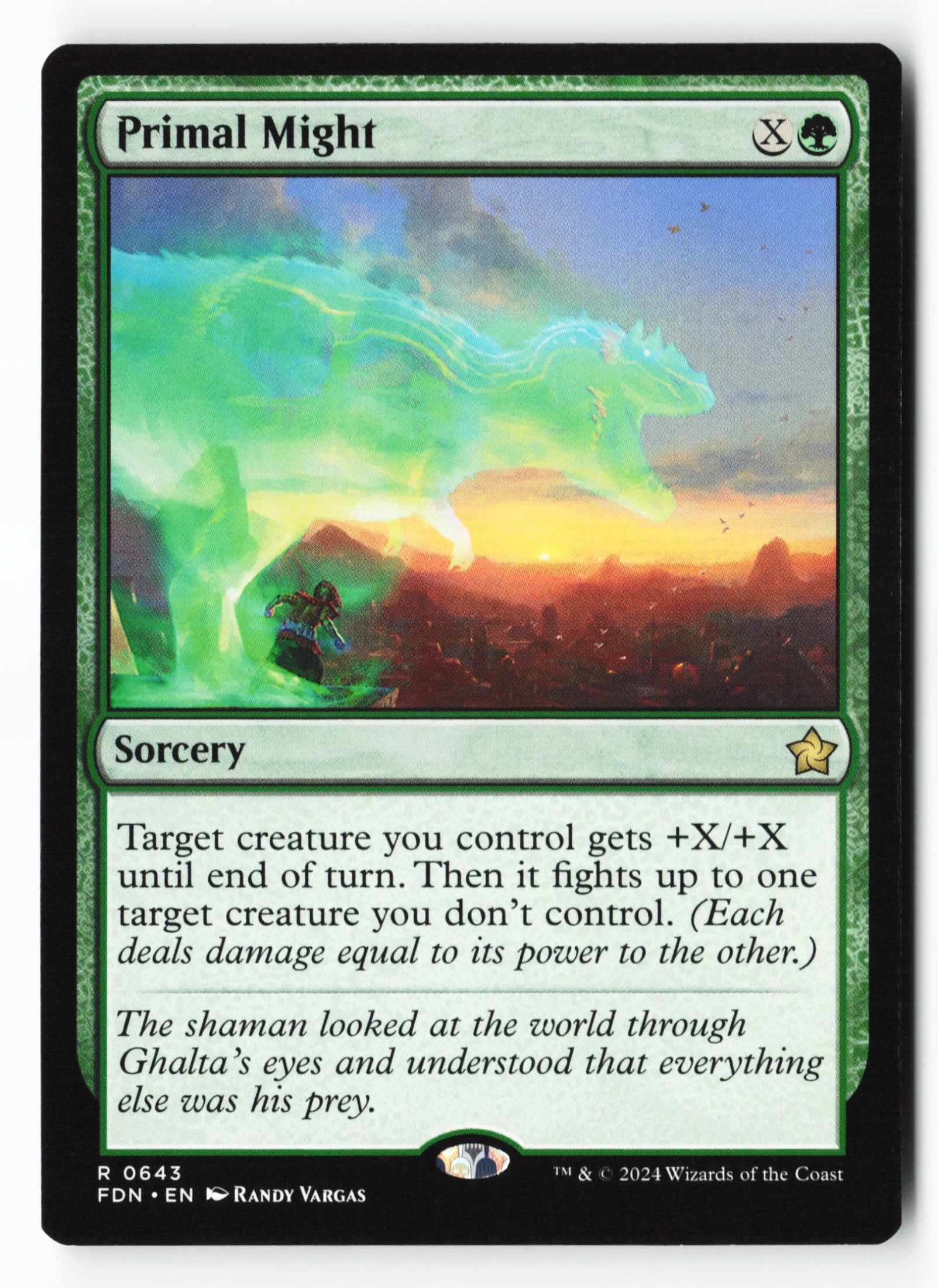 Primal Might (FDN 643) — Voorkant