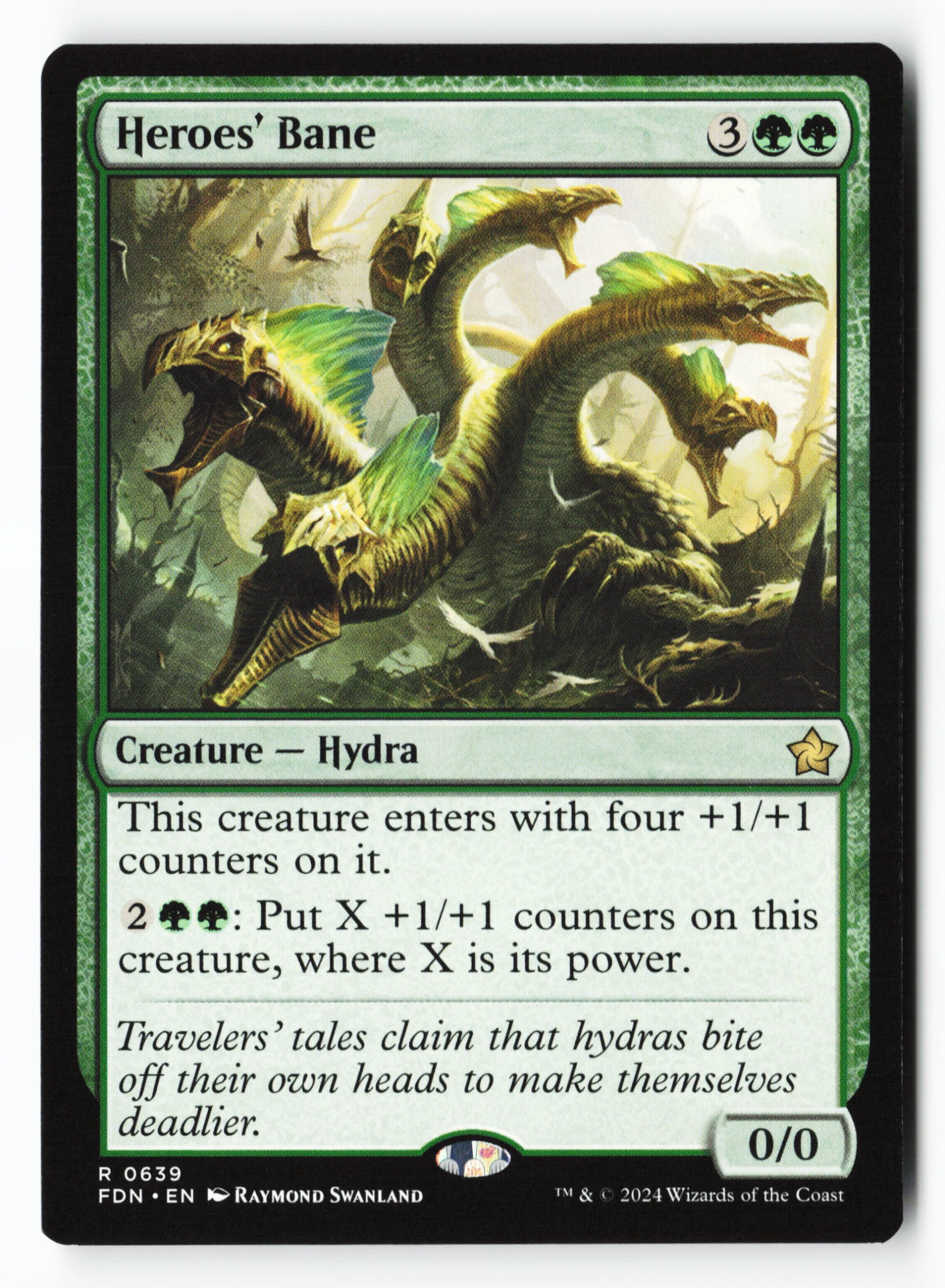Heroes' Bane (FDN 639) — Voorkant