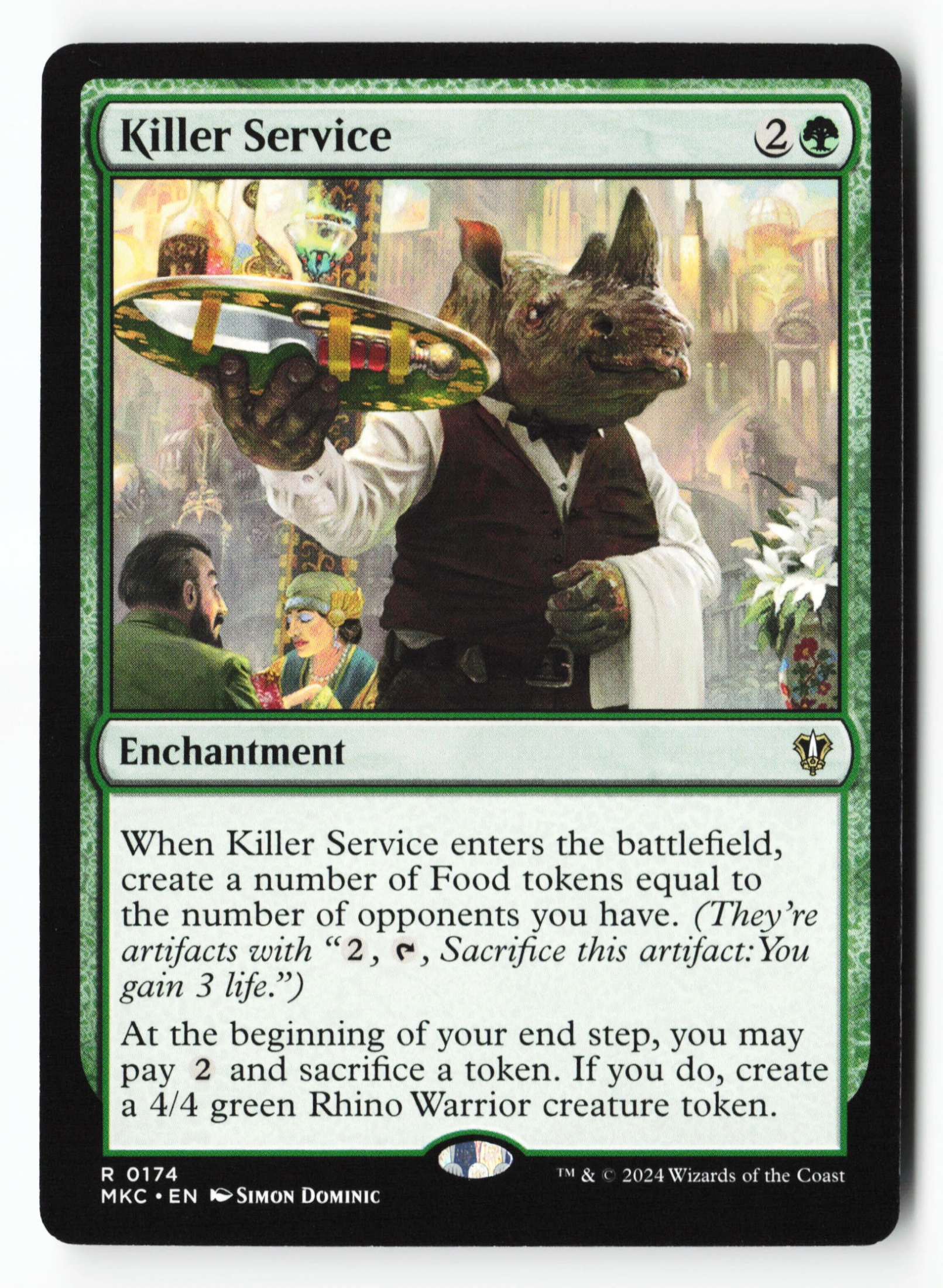 Killer Service (MKC 174) — Voorkant