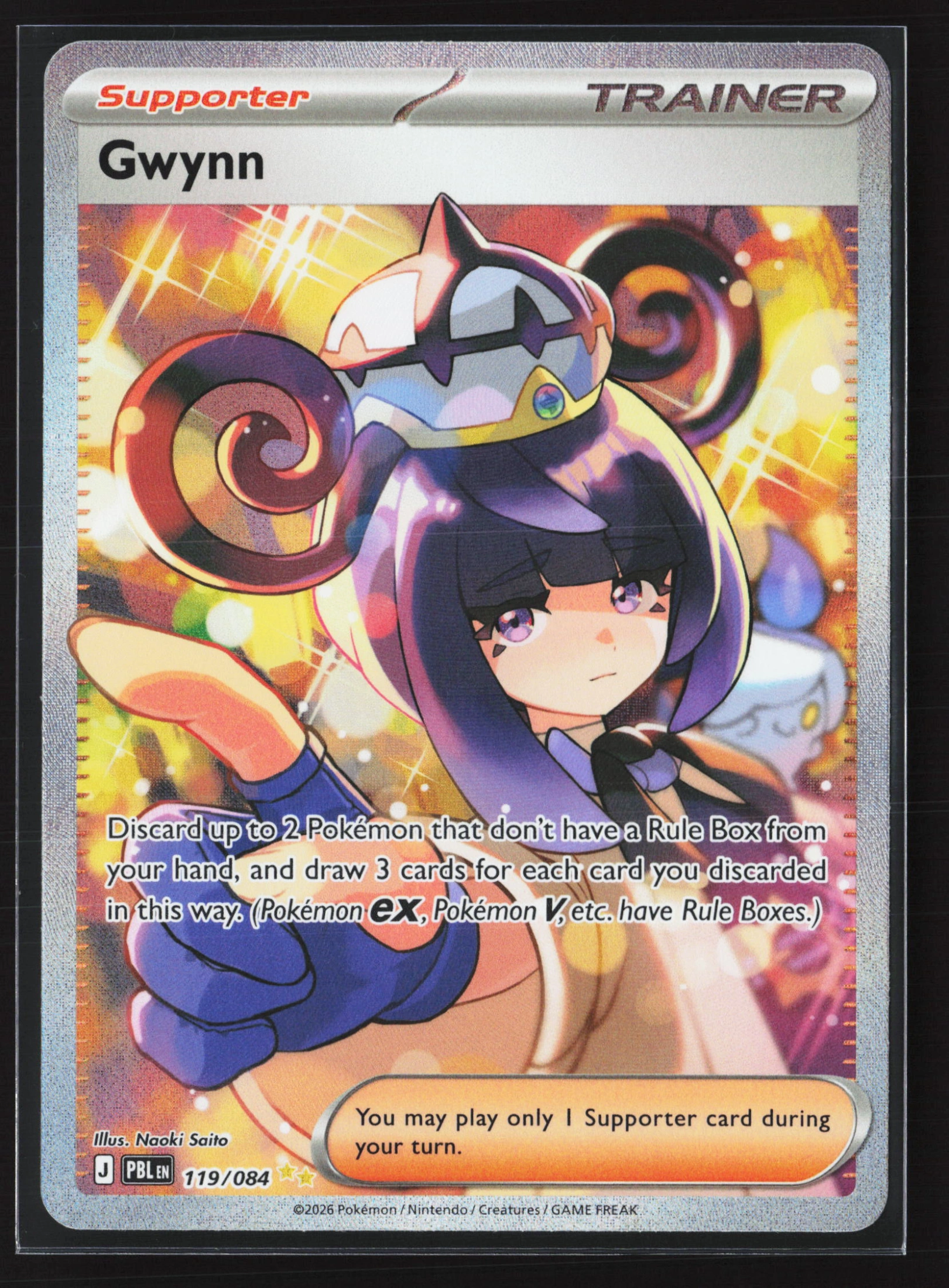 Gwynn (PBL 119) — Voorkant