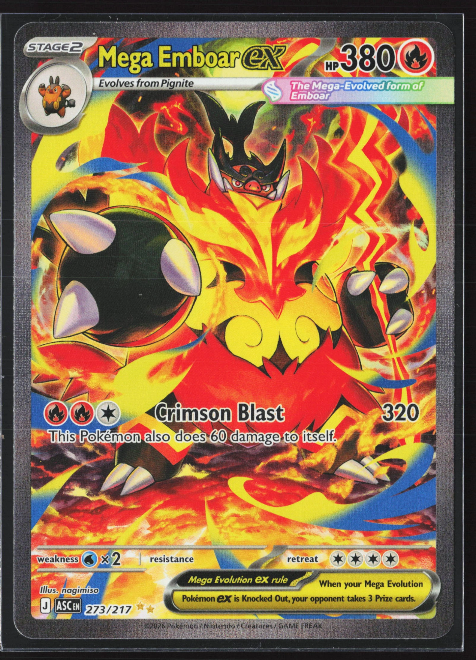 Mega Emboar ex (ASC 273) — Voorkant
