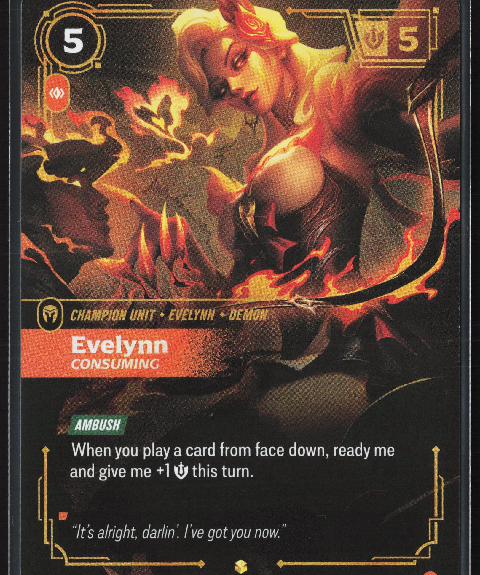 Evelynn, Consuming (RAD 090a) — Voorkant
