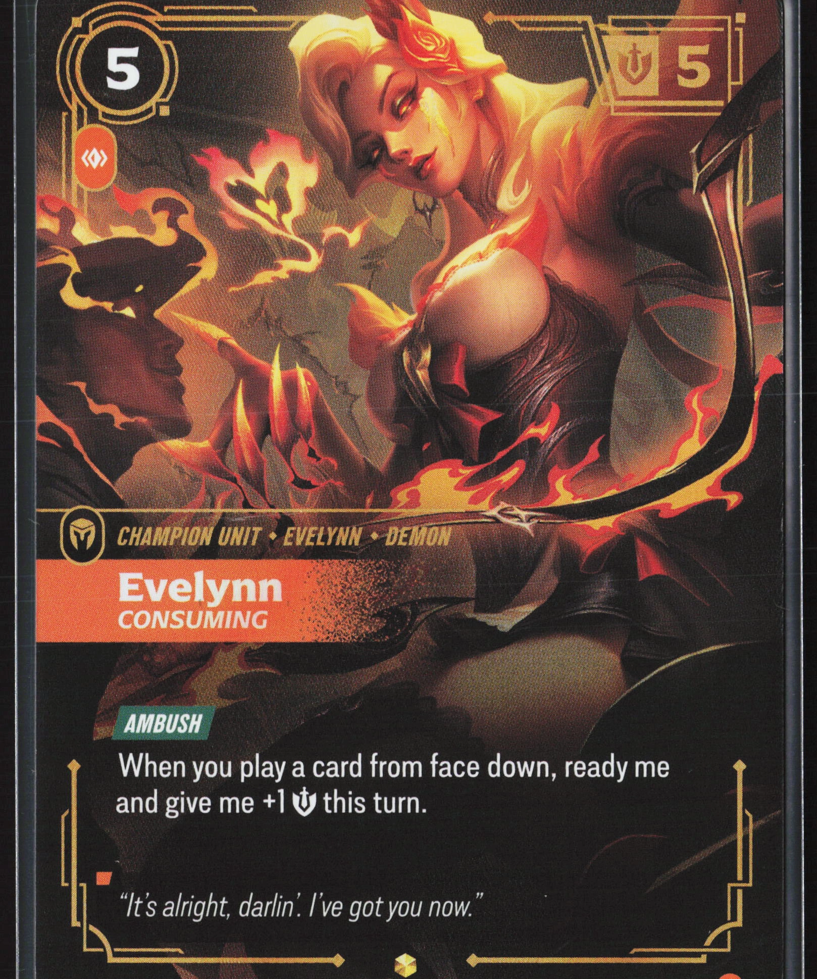 Evelynn, Consuming (RAD 090a) — Voorkant