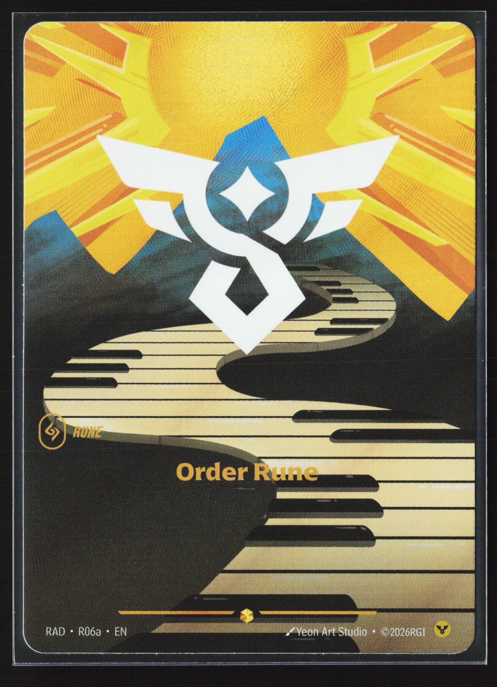 Order Rune (RAD R06a) — Voorkant
