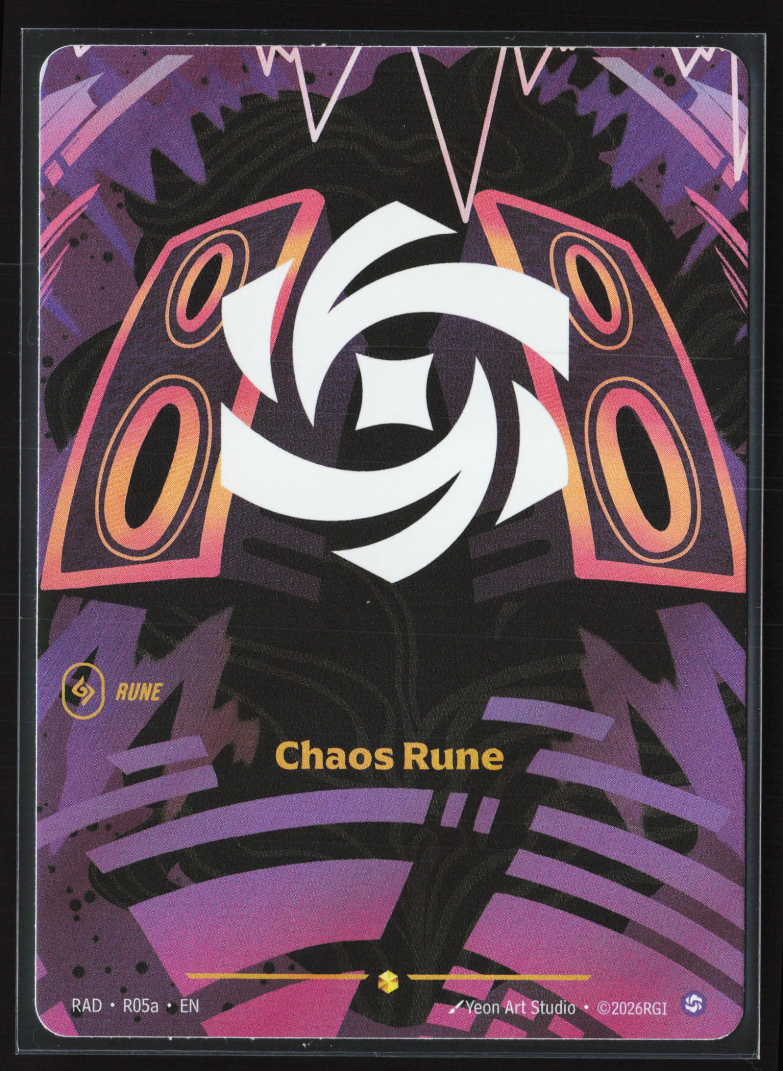 Chaos Rune (RAD R05a) — Voorkant