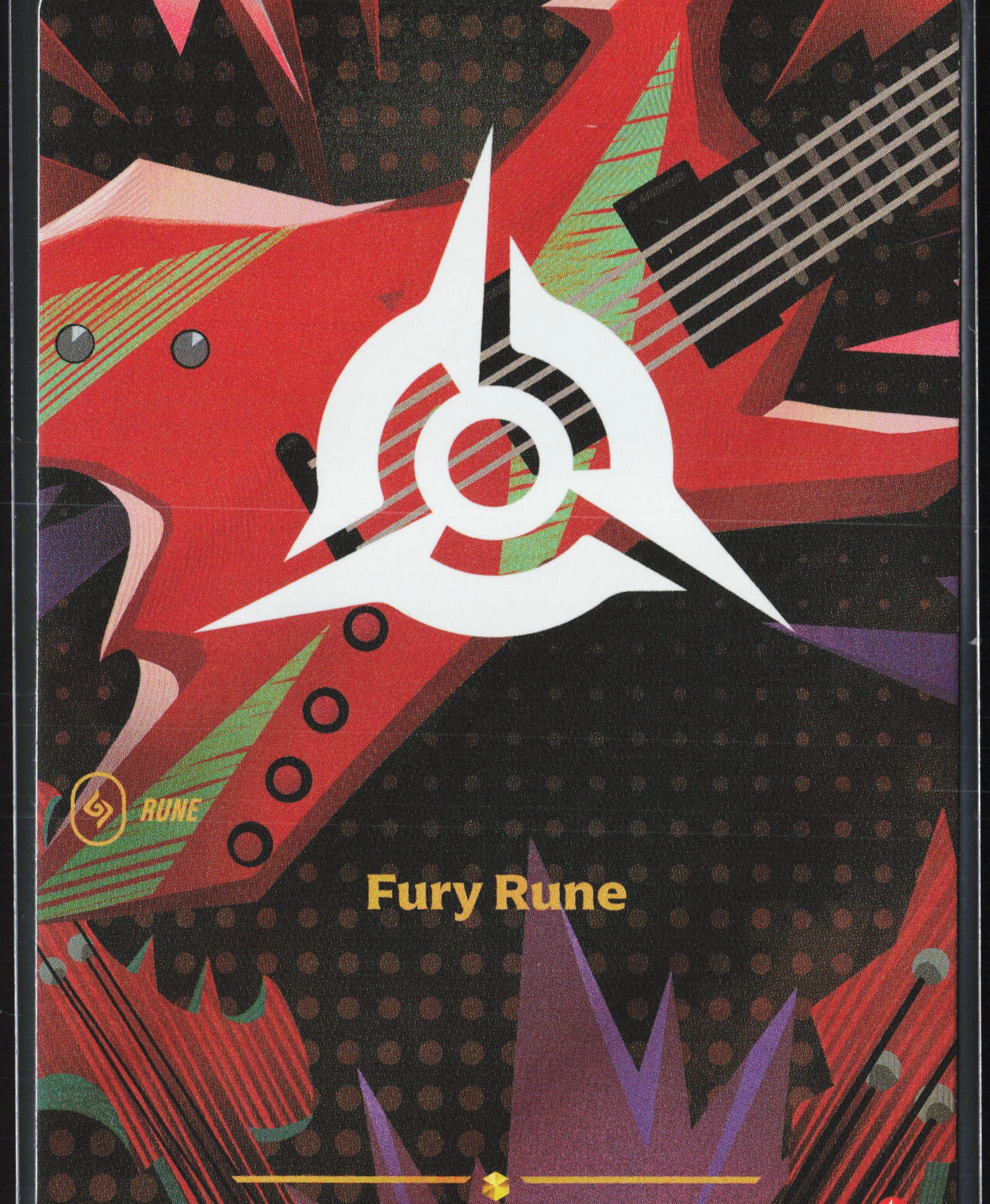 Fury Rune (RAD R01a) — Voorkant