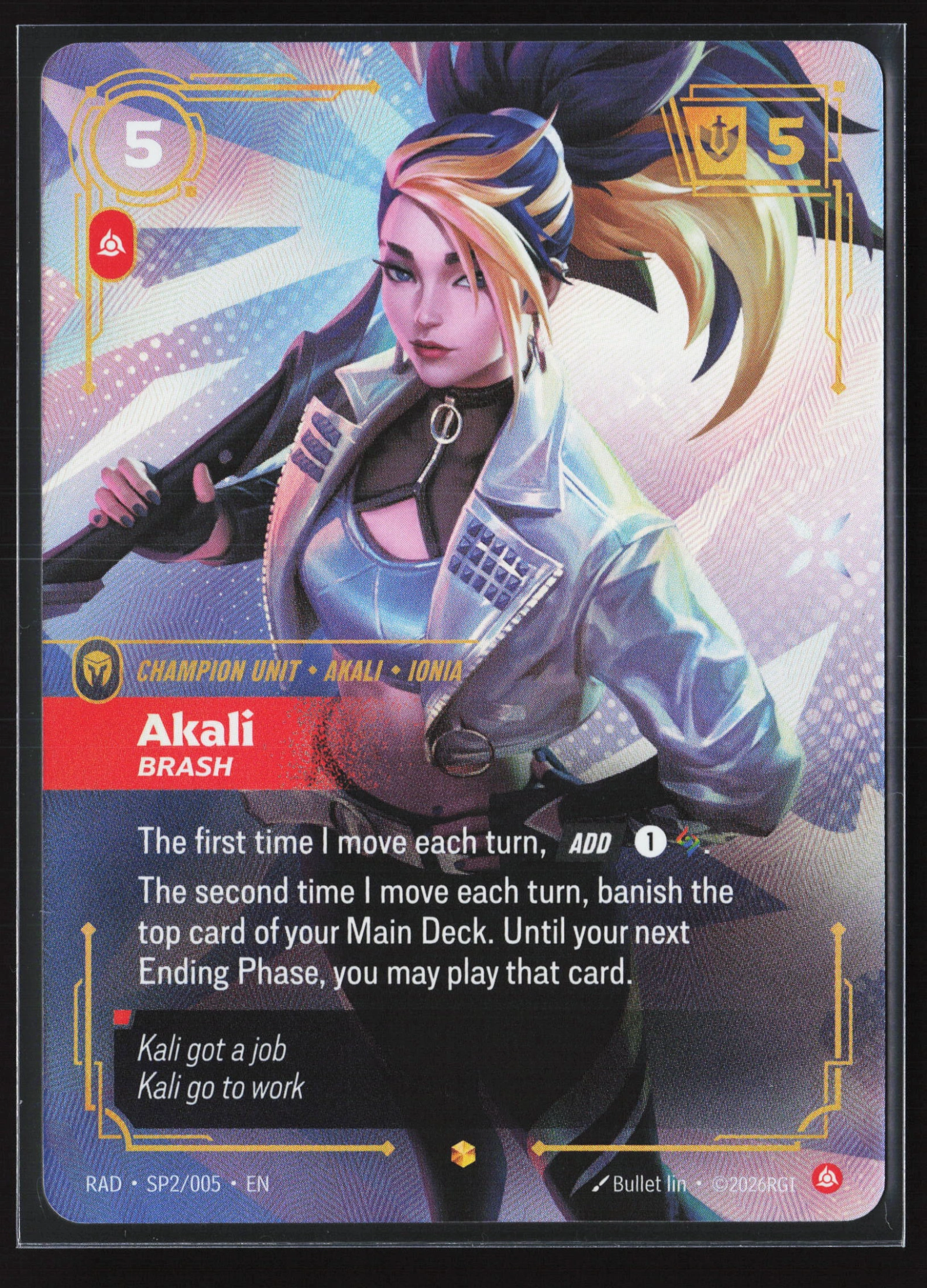 Akali, Brash (RAD SP2) — Voorkant