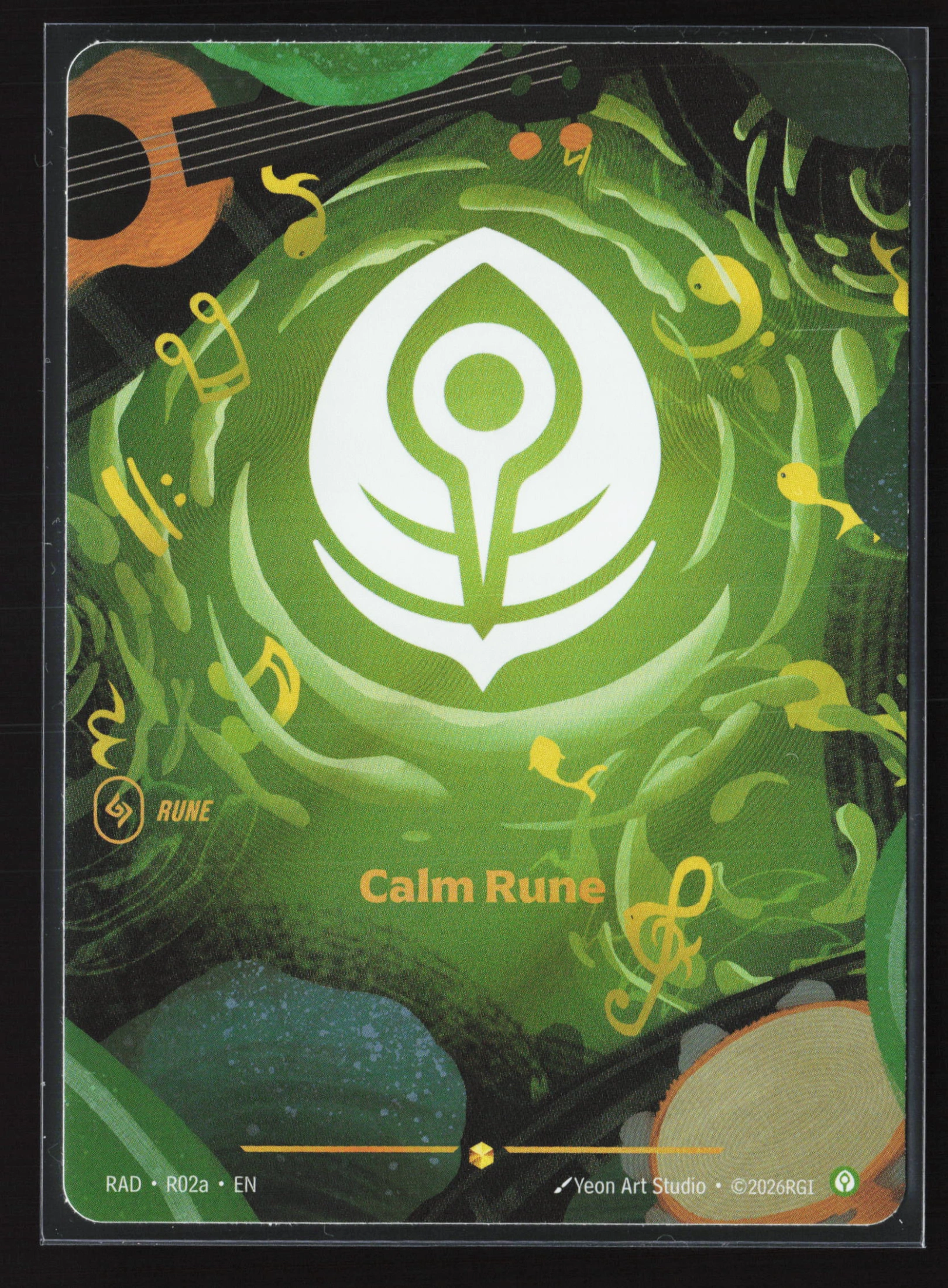 Calm Rune (RAD R02a) — Voorkant