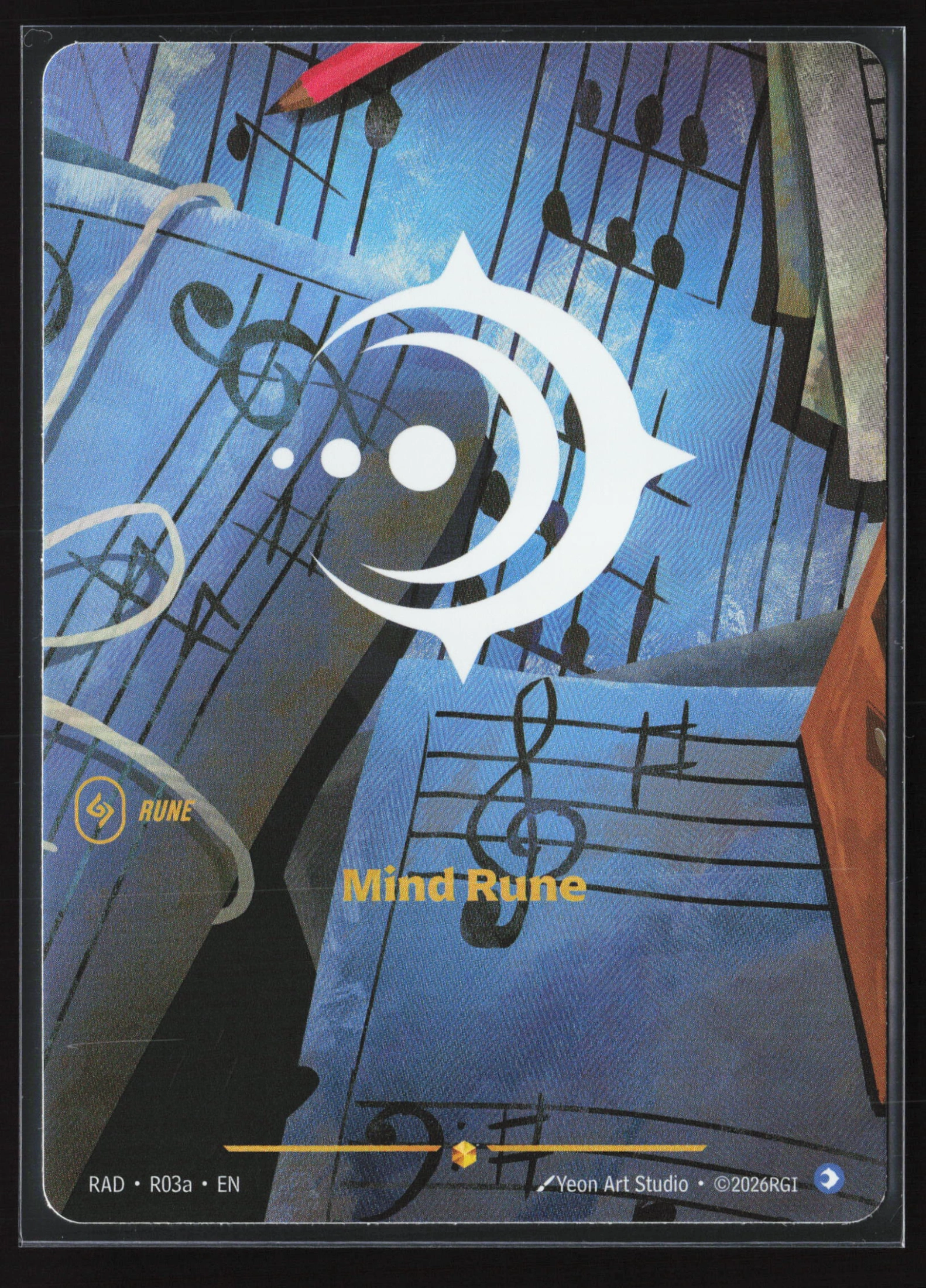 Mind Rune (RAD R03a) — Voorkant