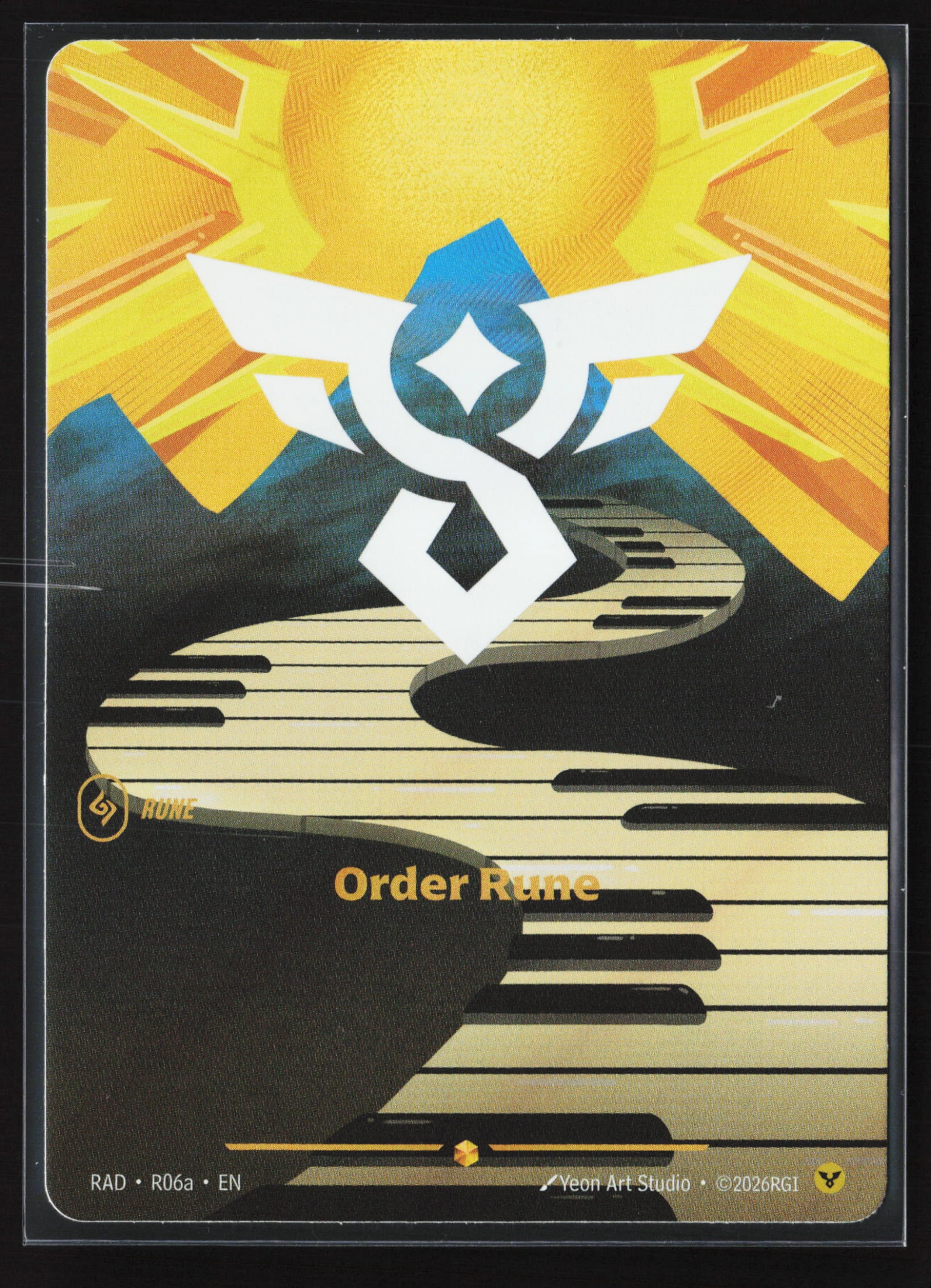 Order Rune (RAD R06a) — Voorkant