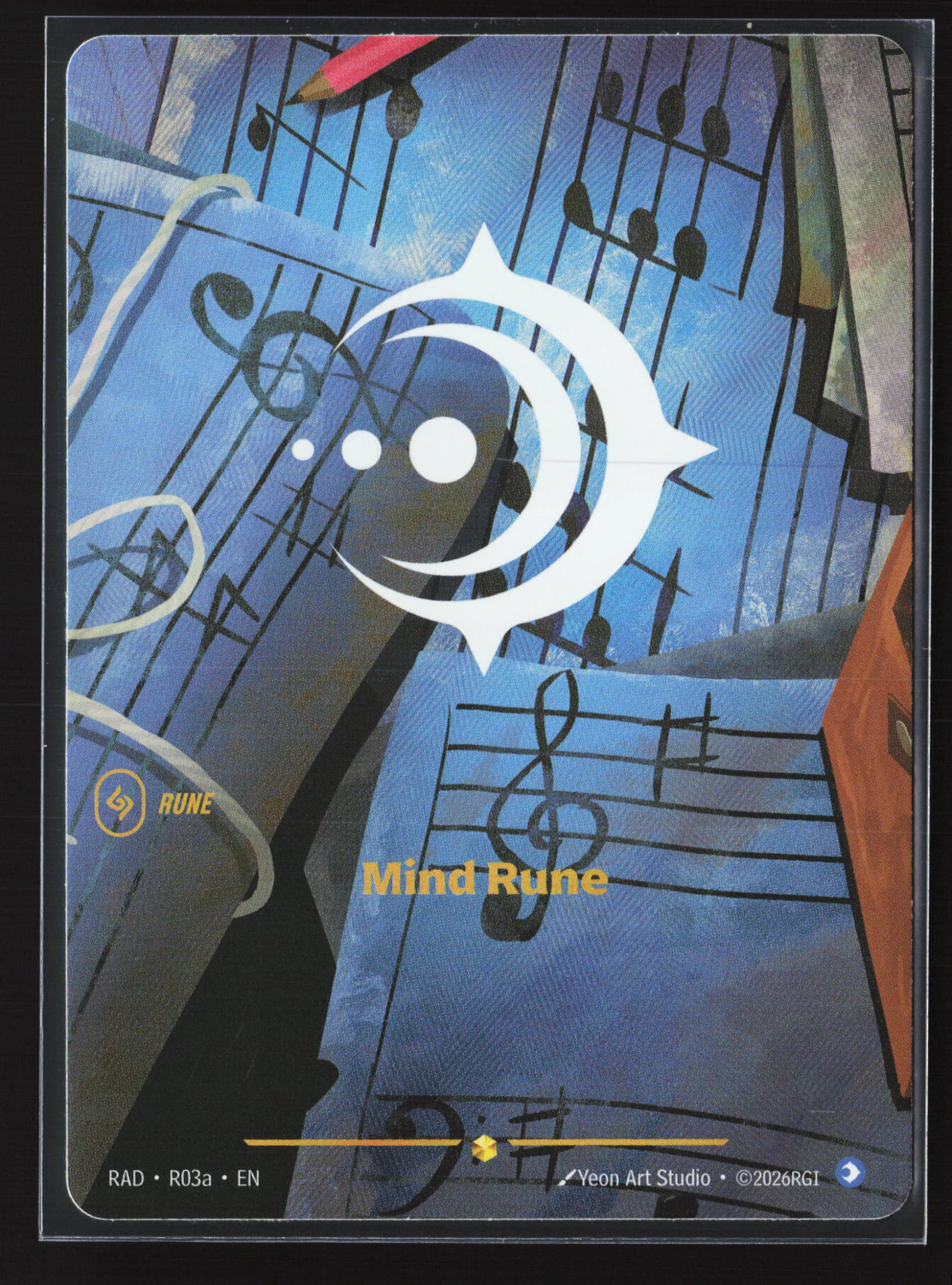 Mind Rune (RAD R03a) — Voorkant