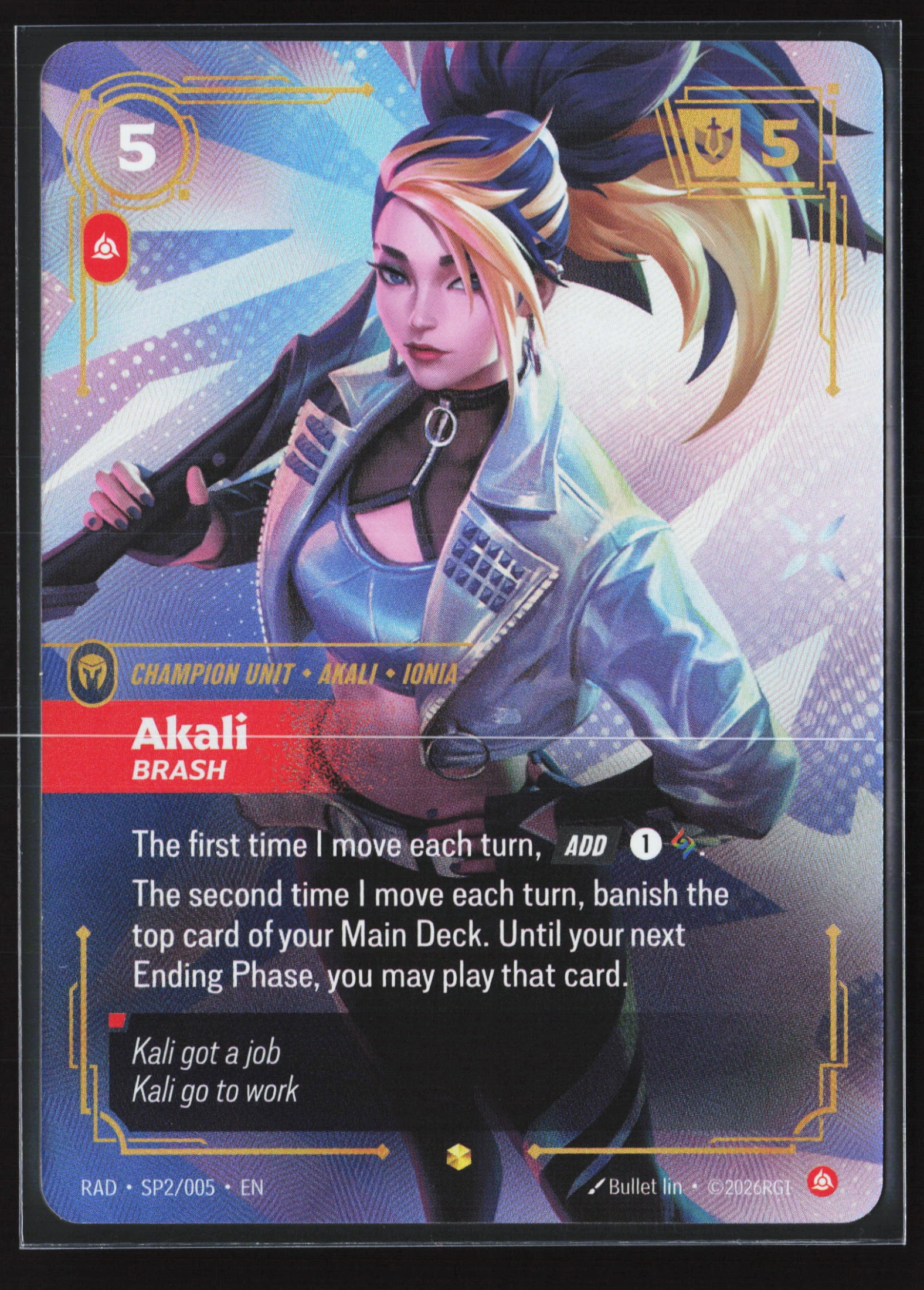 Akali, Brash (RAD SP2) — Voorkant