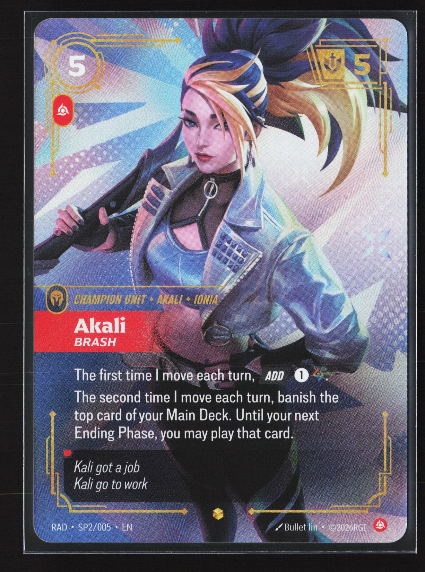 Akali, Brash (RAD SP2) — Voorkant