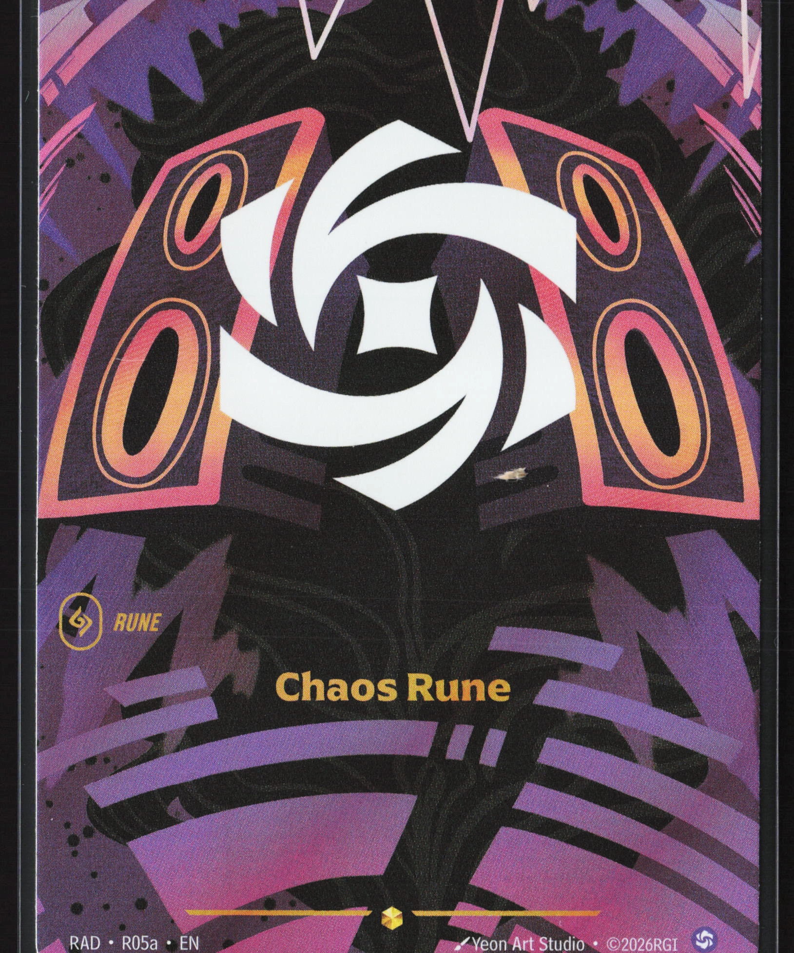 Chaos Rune (RAD R05a) — Voorkant