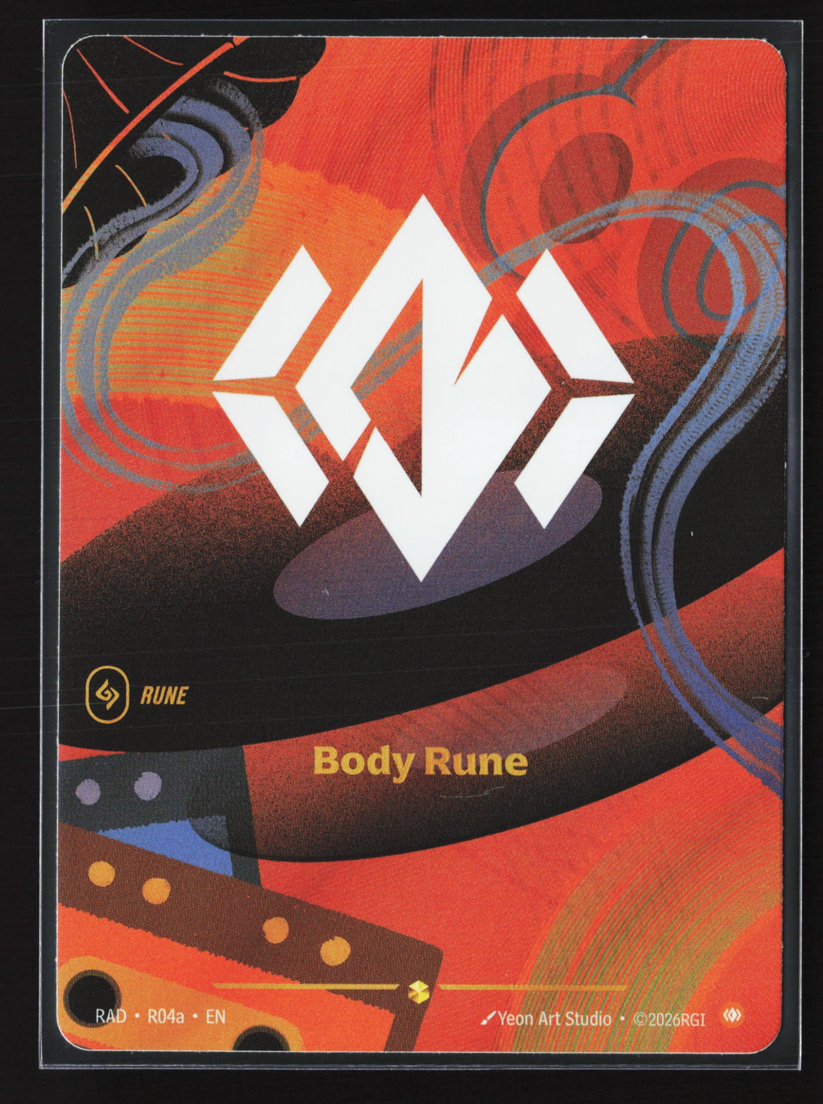 Body Rune (RAD R04a) — Voorkant