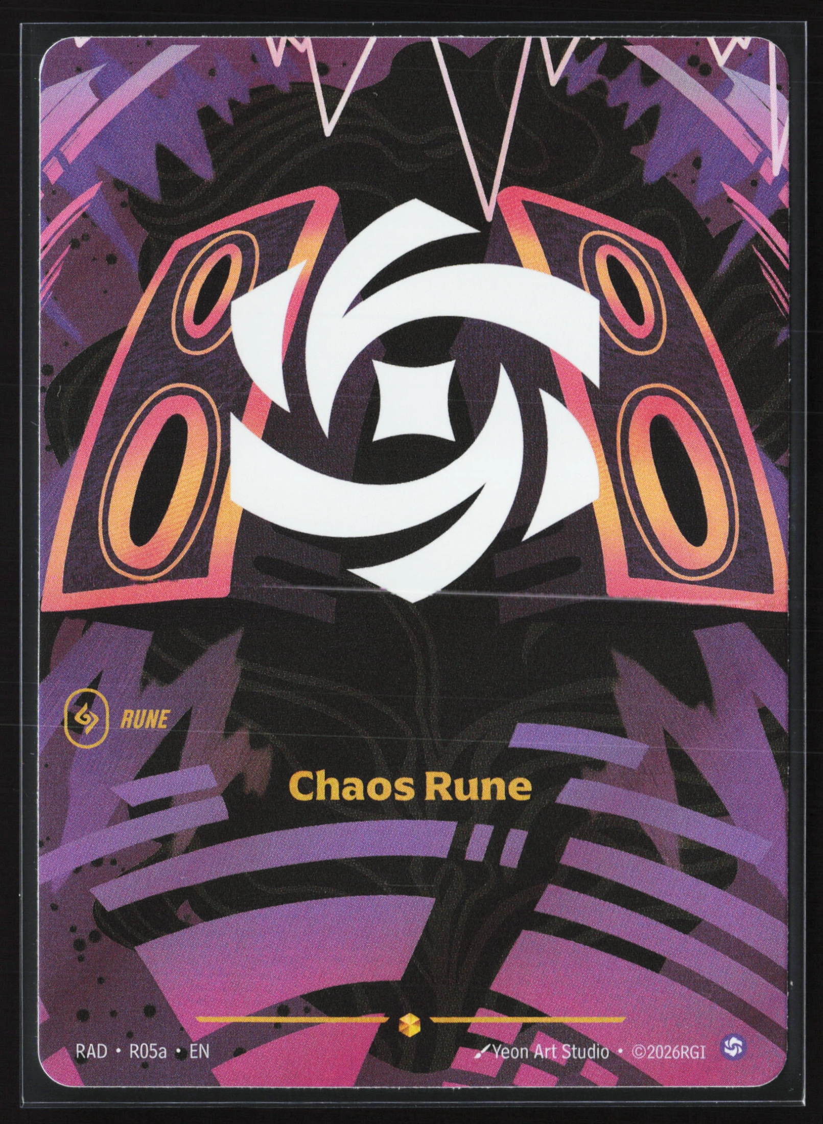 Chaos Rune (RAD R05a) — Voorkant