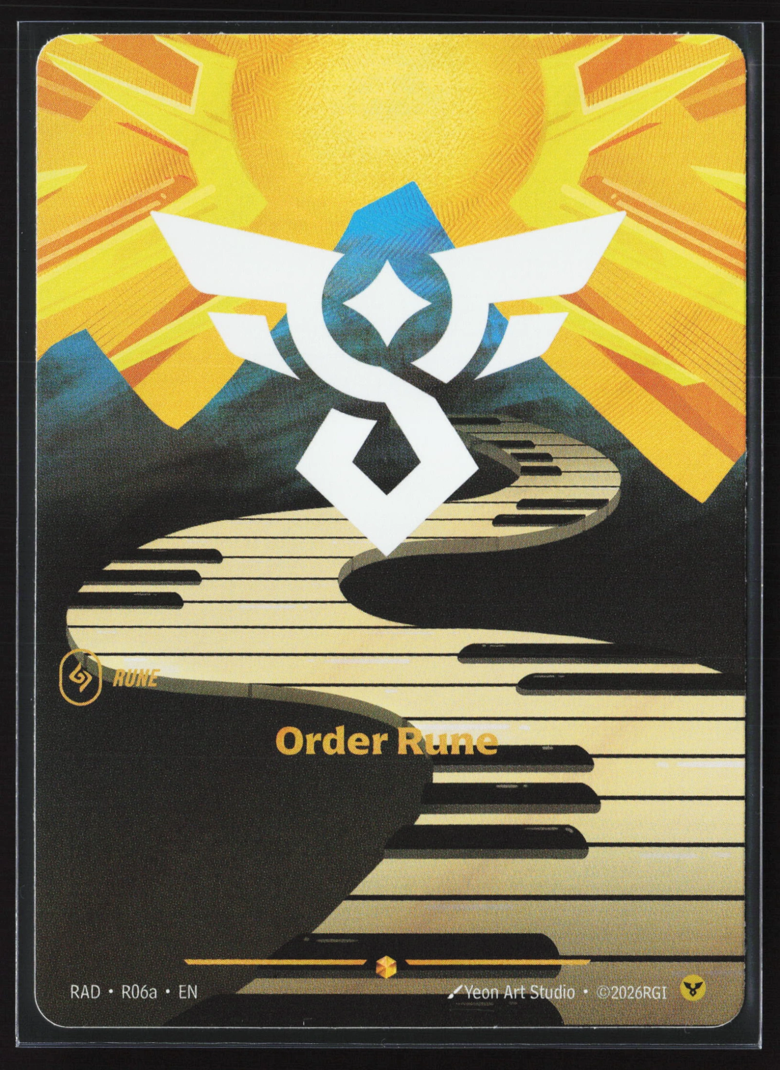 Order Rune (RAD R06a) — Voorkant