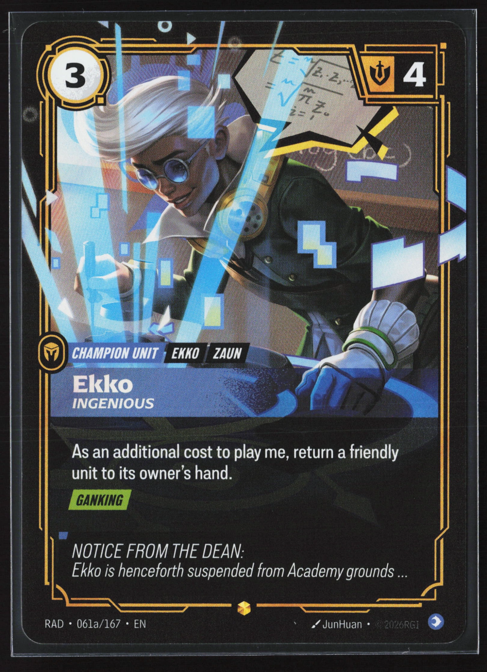 Ekko, Ingenious (RAD 061a) — Voorkant