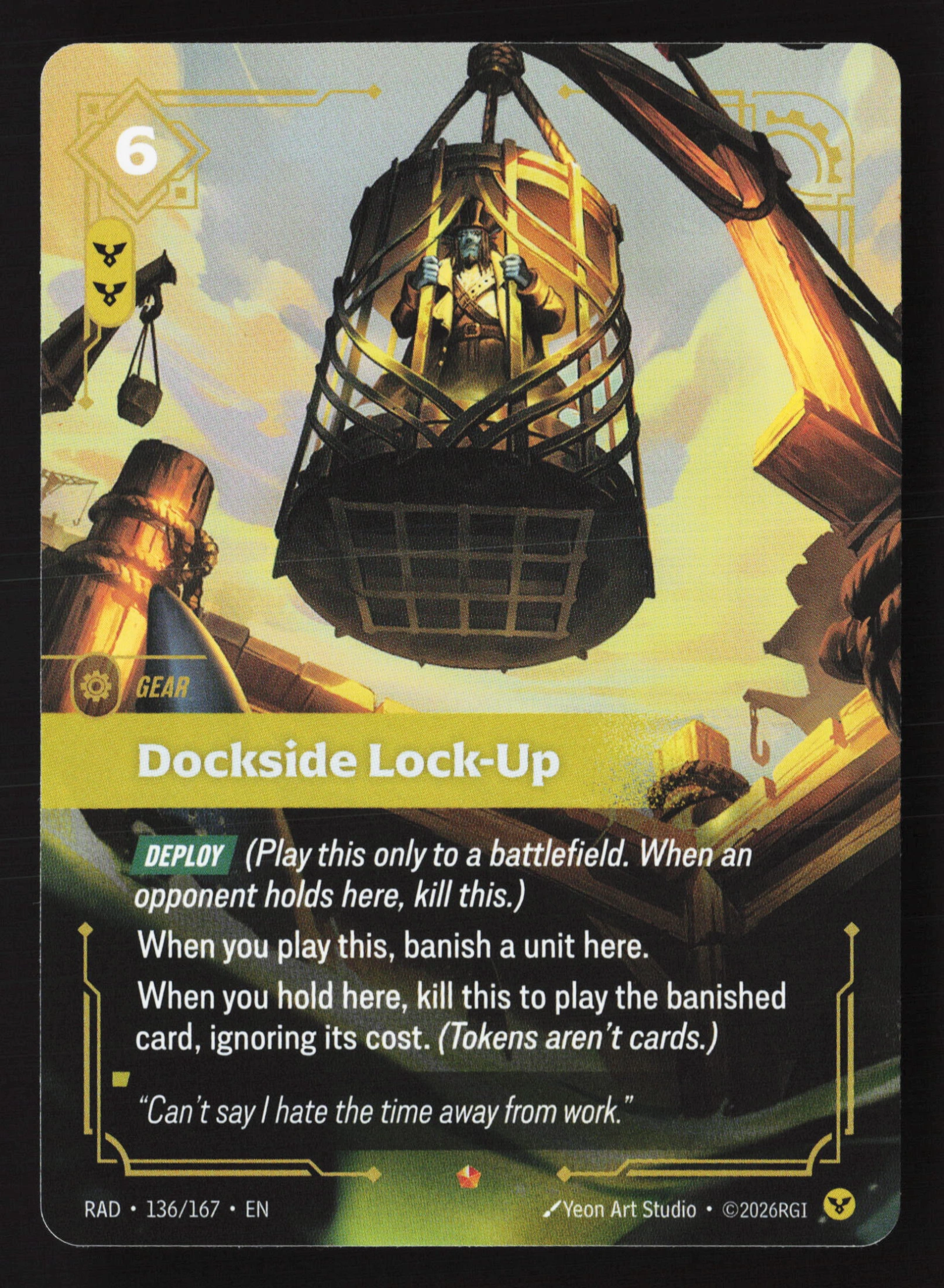 Dockside Lock-up (RAD 136) — Voorkant