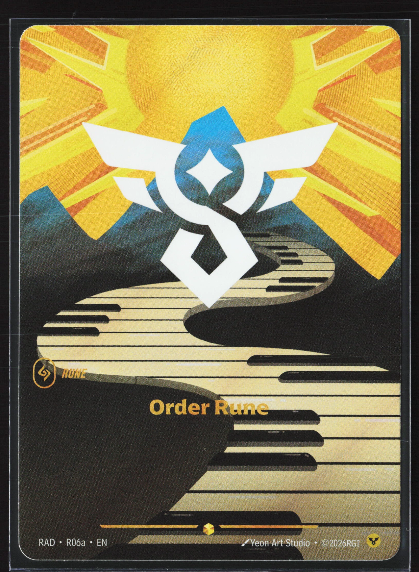 Order Rune (RAD R06a) — Voorkant
