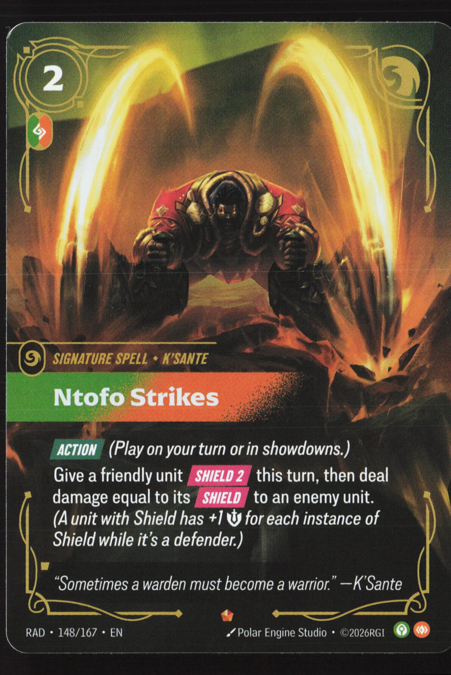 Ntofo Strikes (RAD 148) — Voorkant