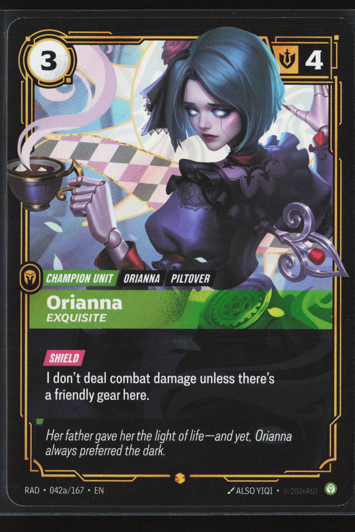 Orianna, Exquisite (RAD 042a) — Voorkant