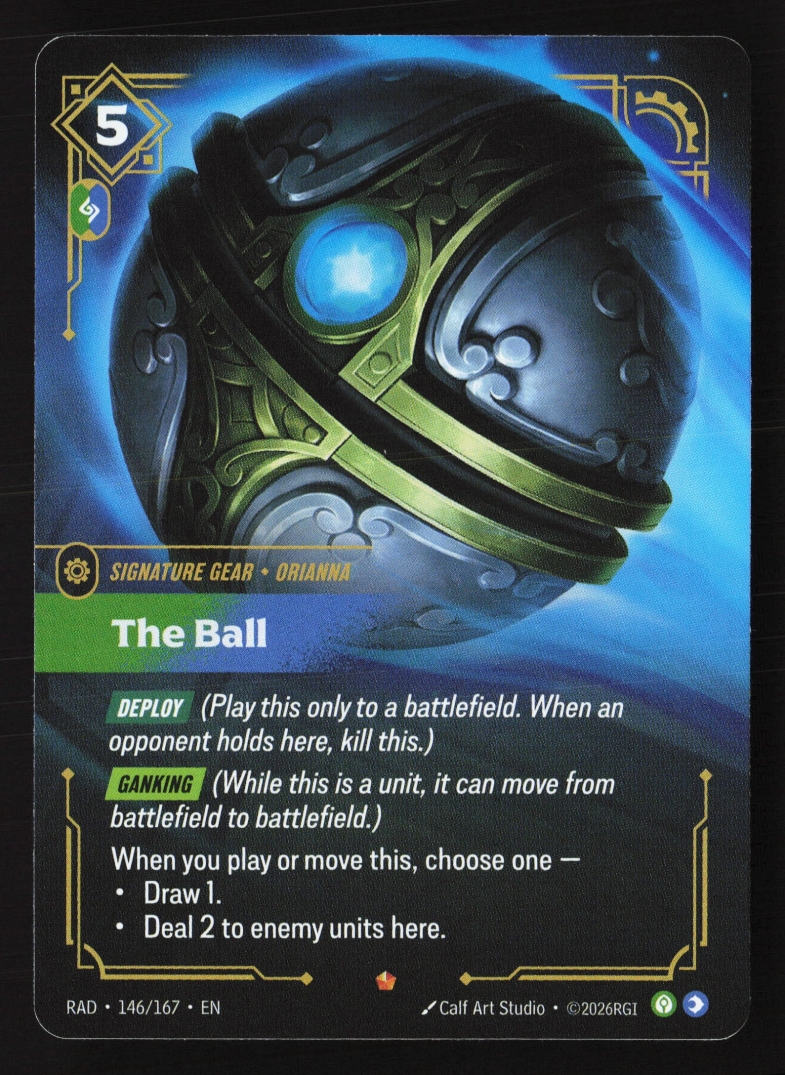 The Ball (RAD 146) — Voorkant