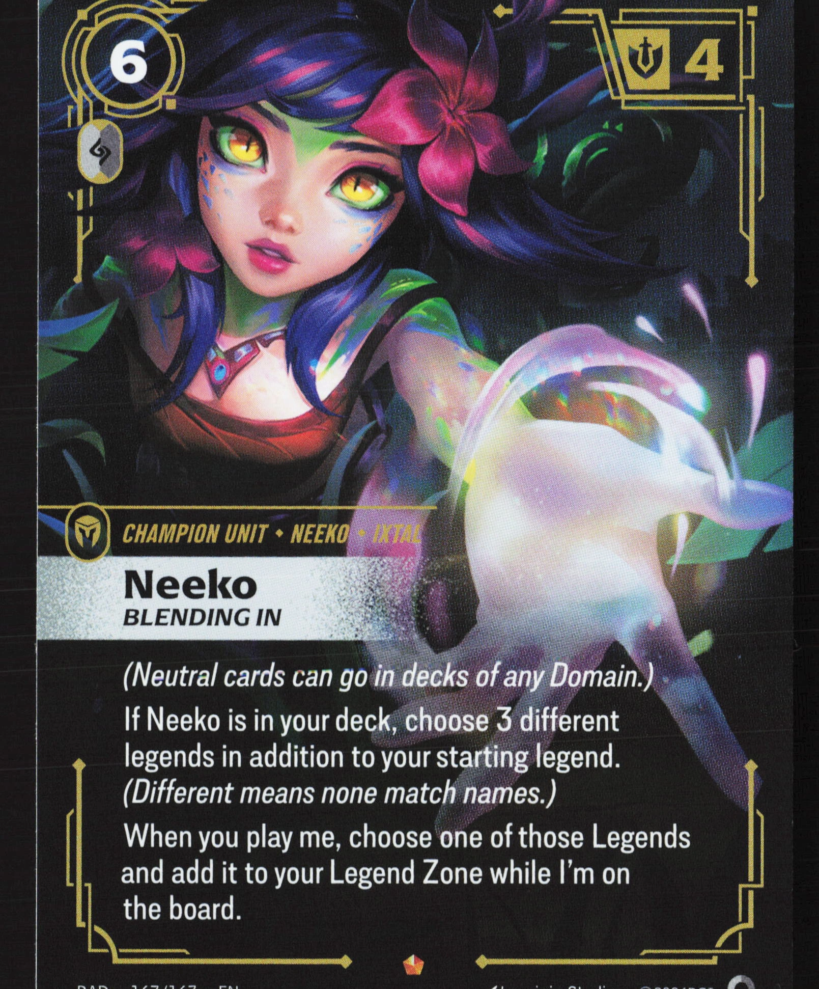 Neeko, Blending In (RAD 167) — Voorkant