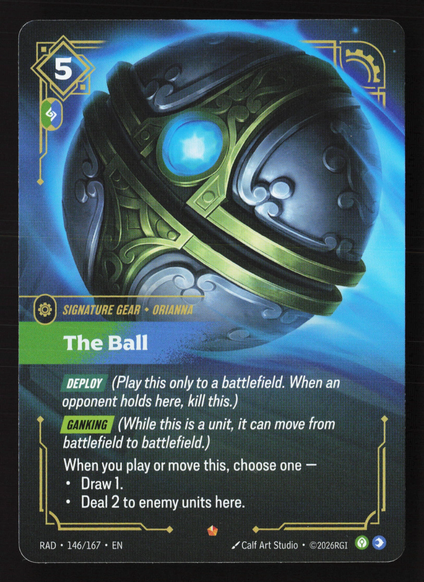 The Ball (RAD 146) — Voorkant