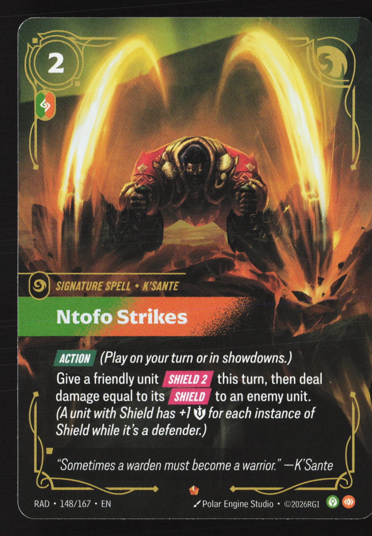 Ntofo Strikes (RAD 148) — Voorkant
