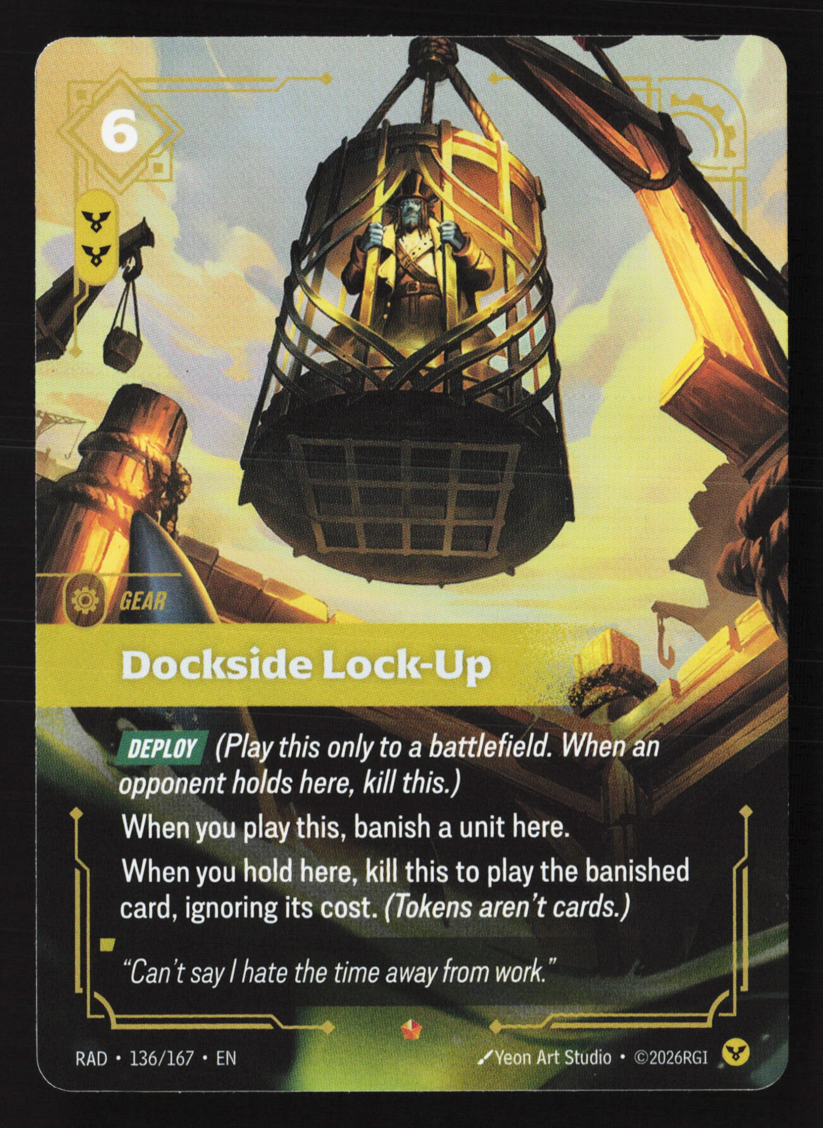 Dockside Lock-up (RAD 136) — Voorkant