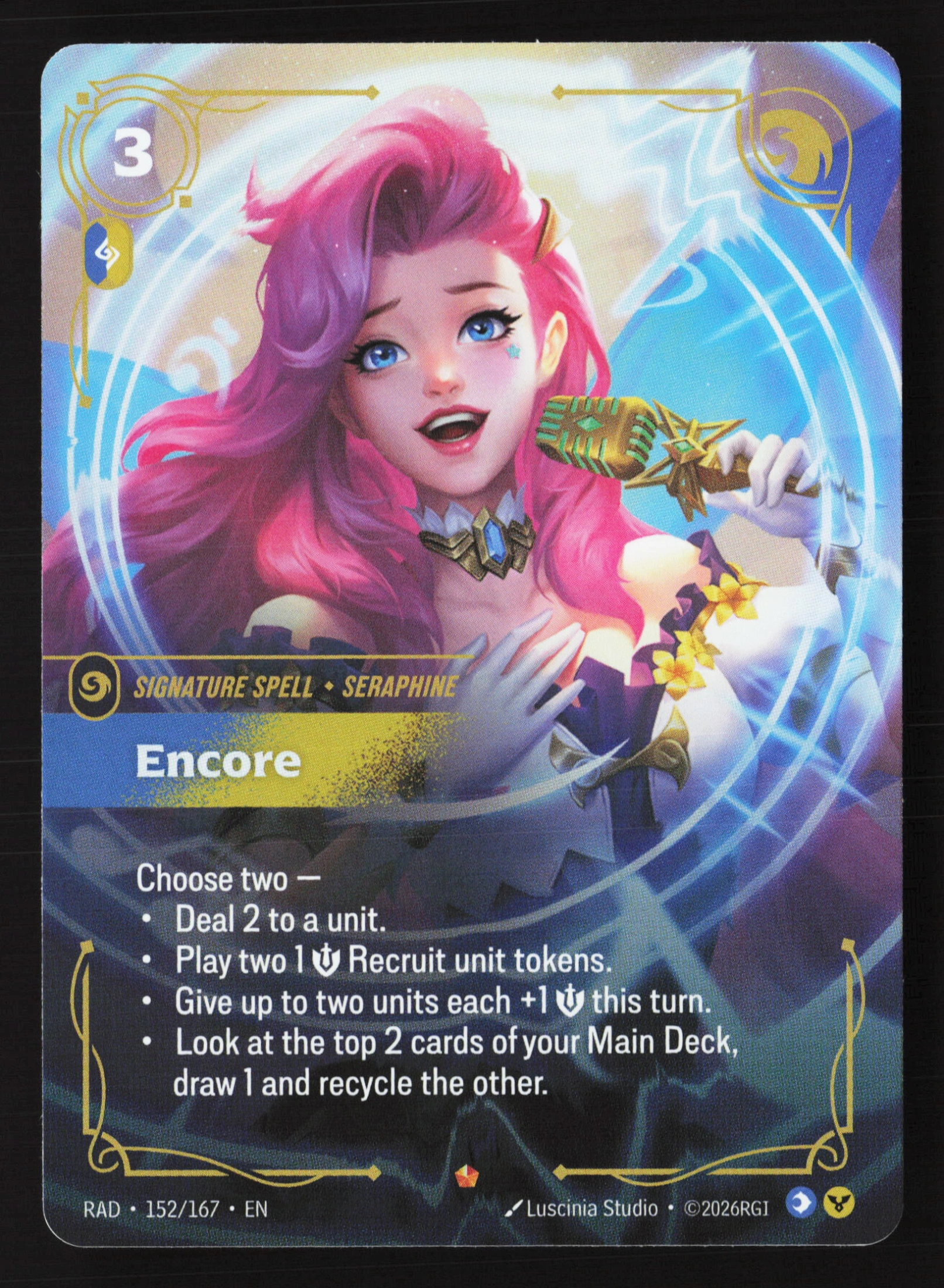 Encore (RAD 152) — Voorkant