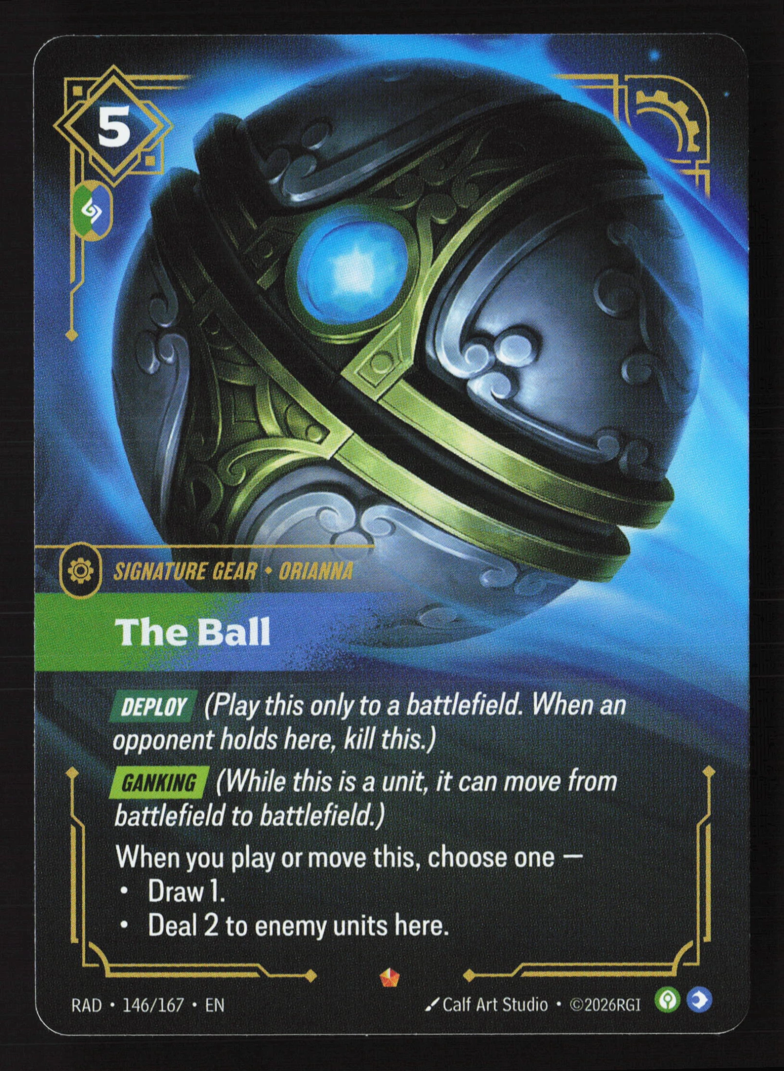 The Ball (RAD 146) — Voorkant