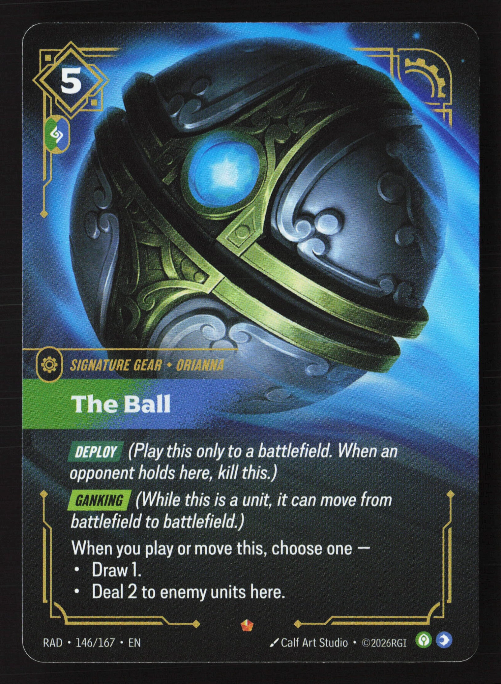 The Ball (RAD 146) — Voorkant