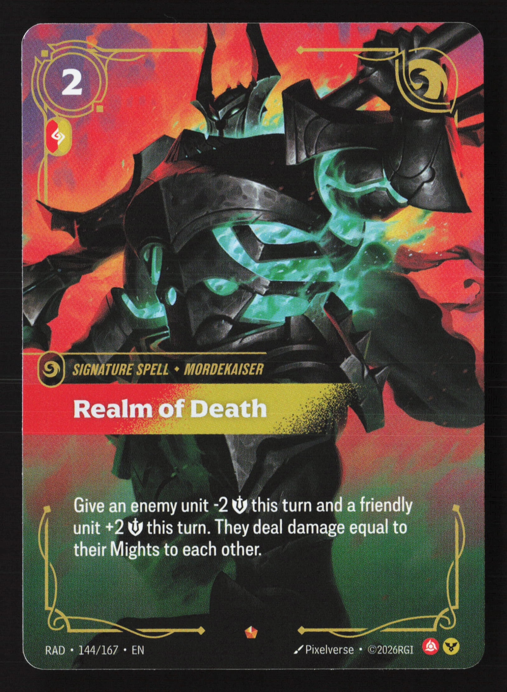 Realm Of Death (RAD 144) — Voorkant
