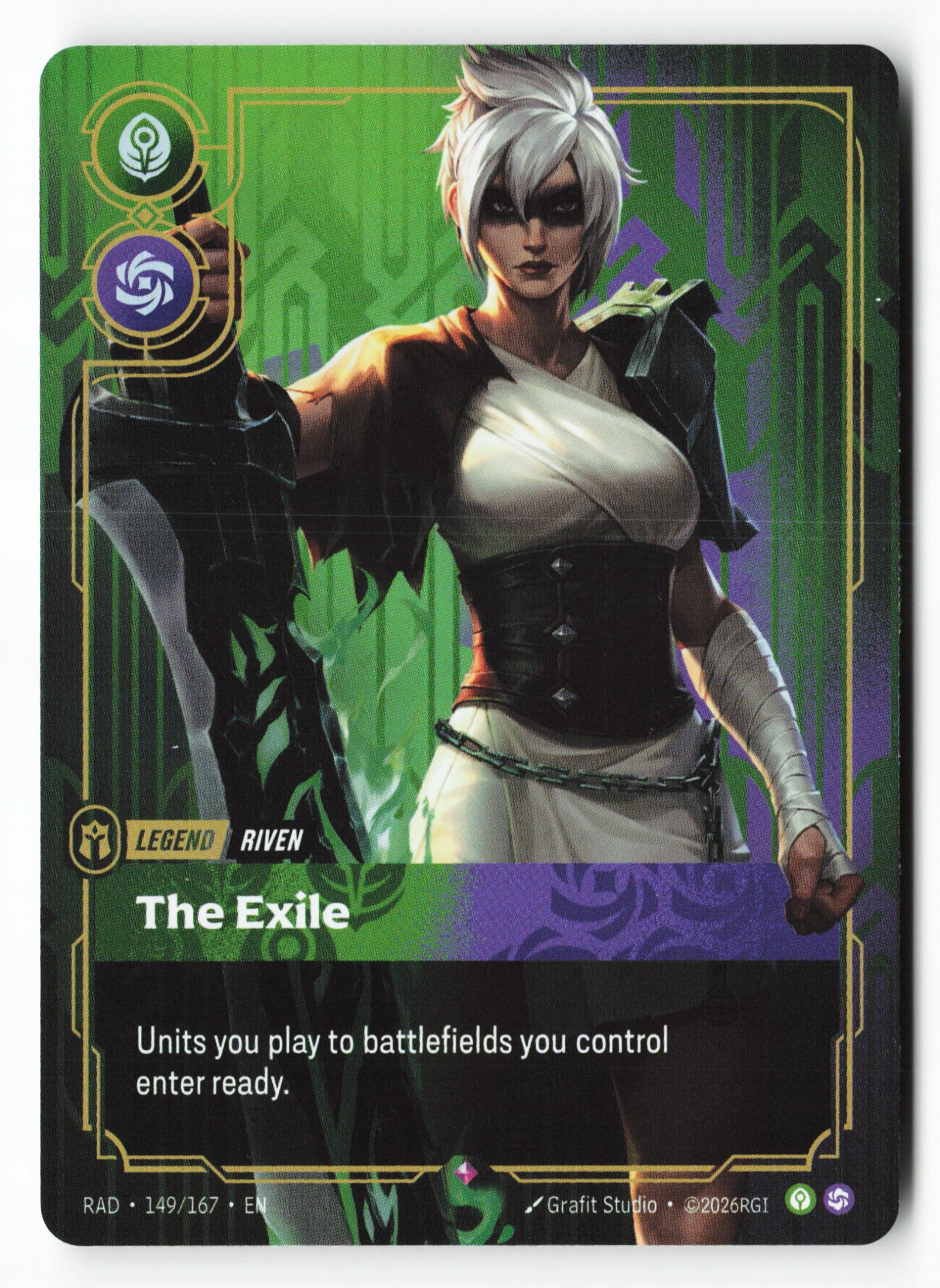 The Exile (RAD 149) — Voorkant