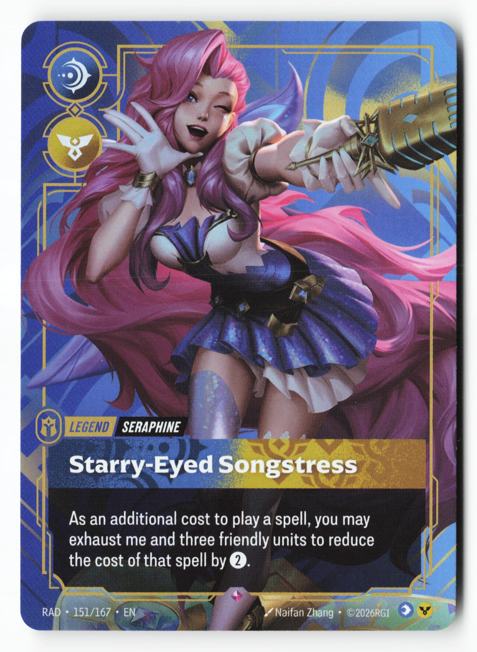 Starry-eyed Songstress (RAD 151) — Voorkant
