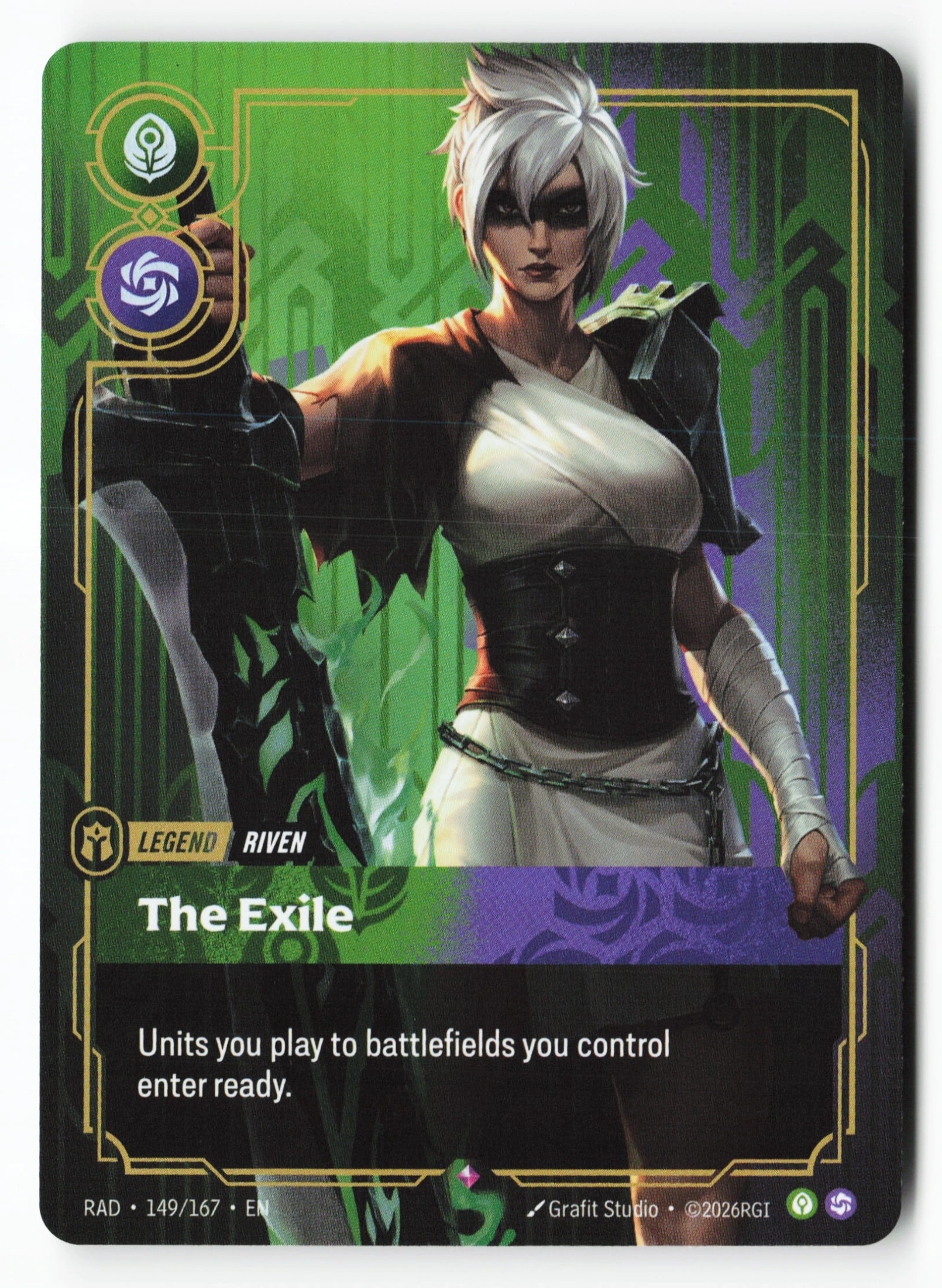The Exile (RAD 149) — Voorkant