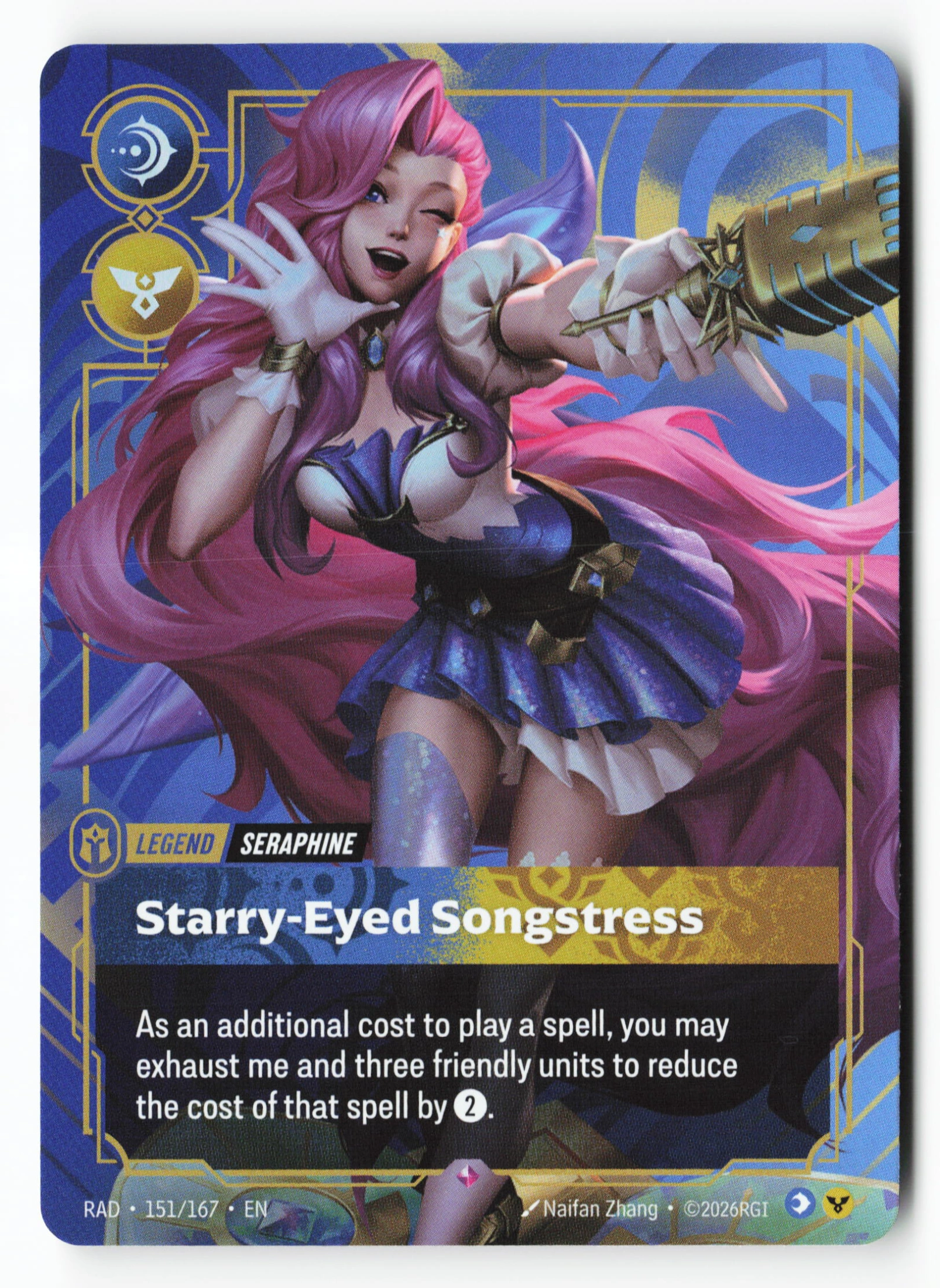 Starry-eyed Songstress (RAD 151) — Voorkant