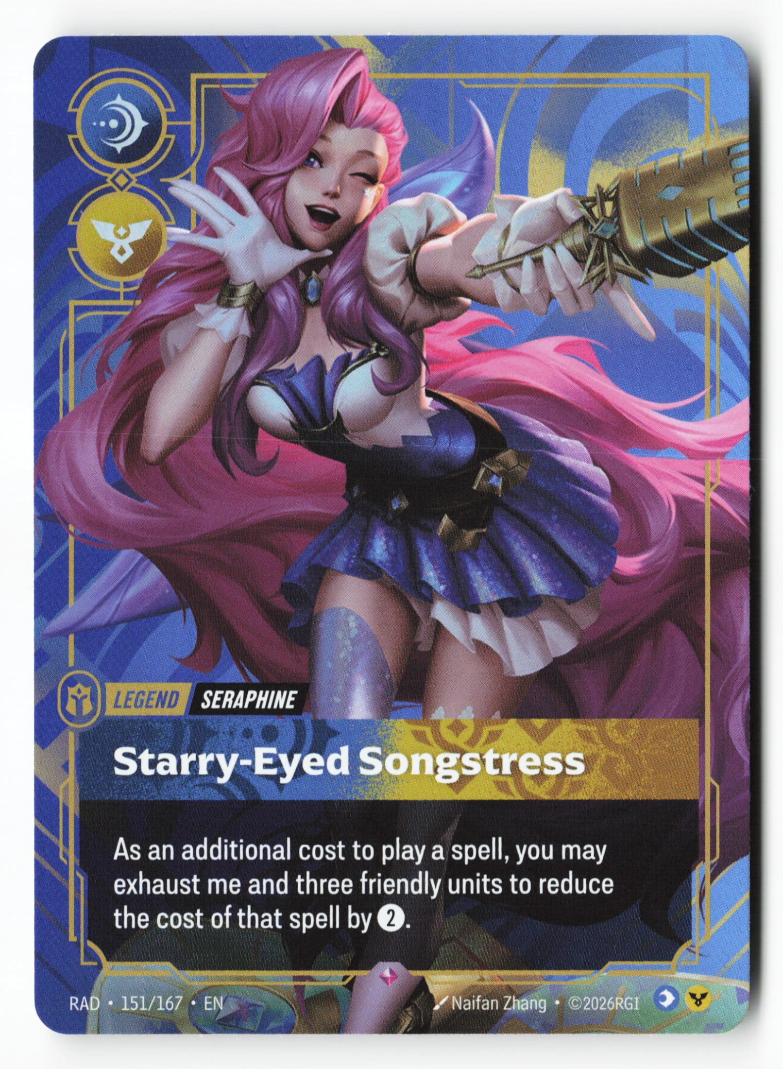 Starry-eyed Songstress (RAD 151) — Voorkant