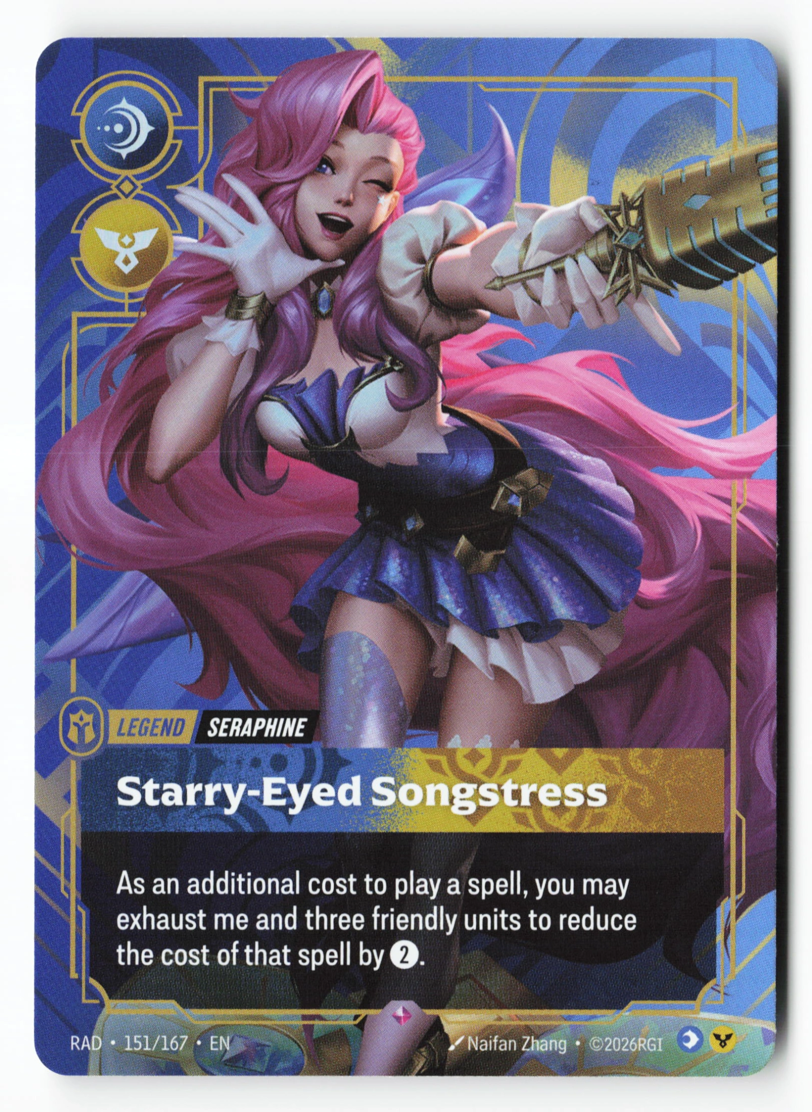 Starry-eyed Songstress (RAD 151) — Voorkant