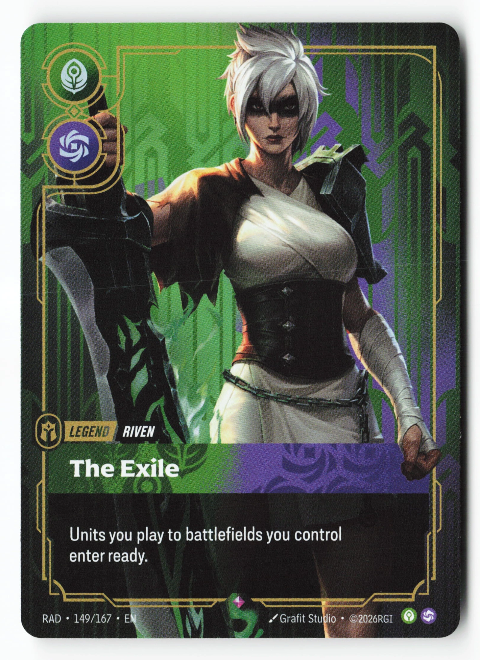 The Exile (RAD 149) — Voorkant