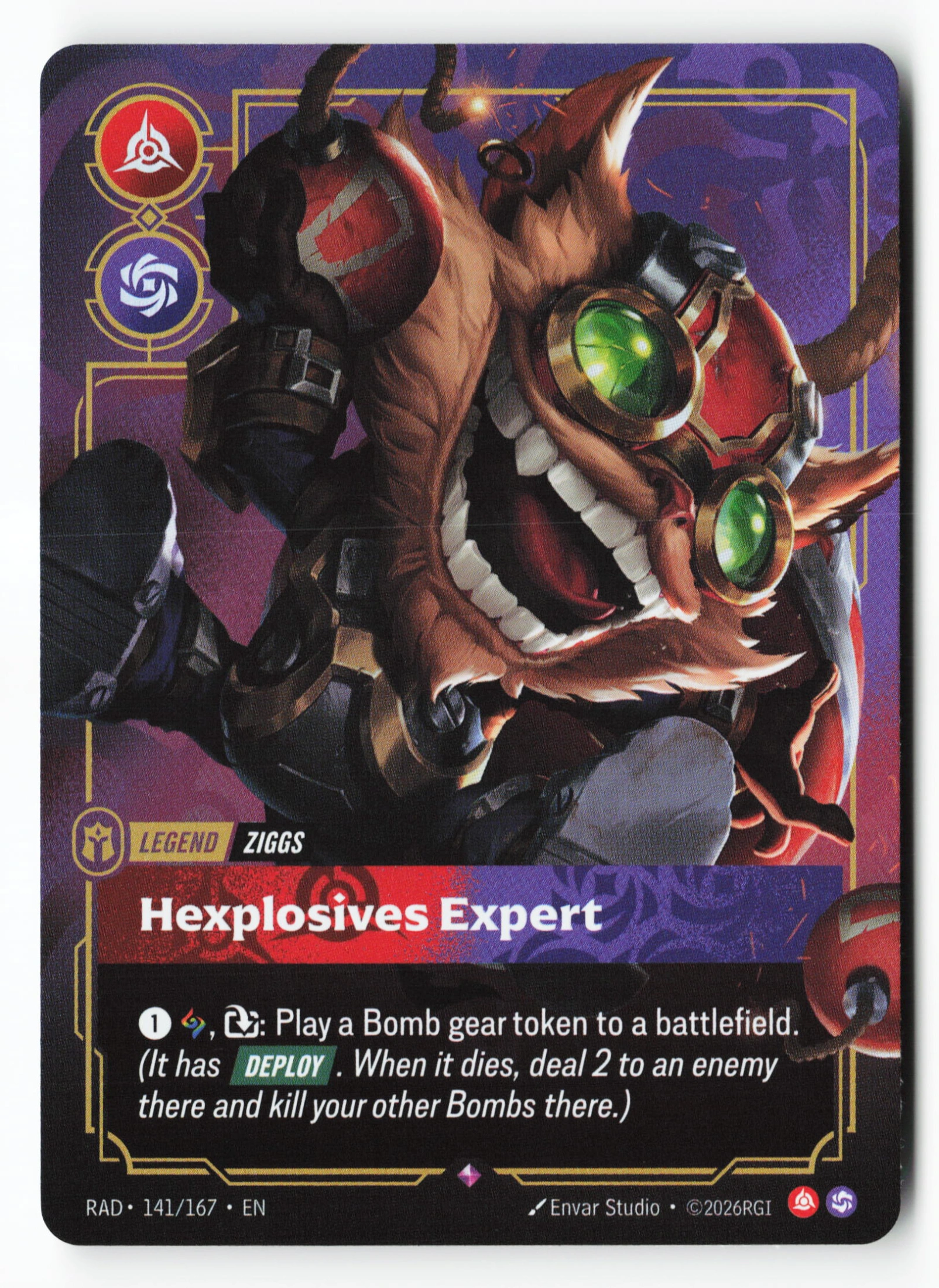 Hexplosives Expert (RAD 141) — Voorkant