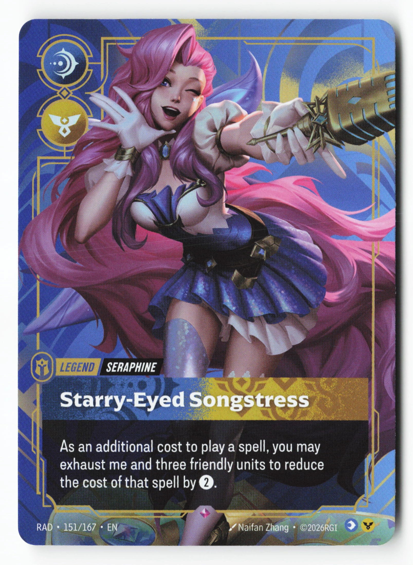 Starry-eyed Songstress (RAD 151) — Voorkant