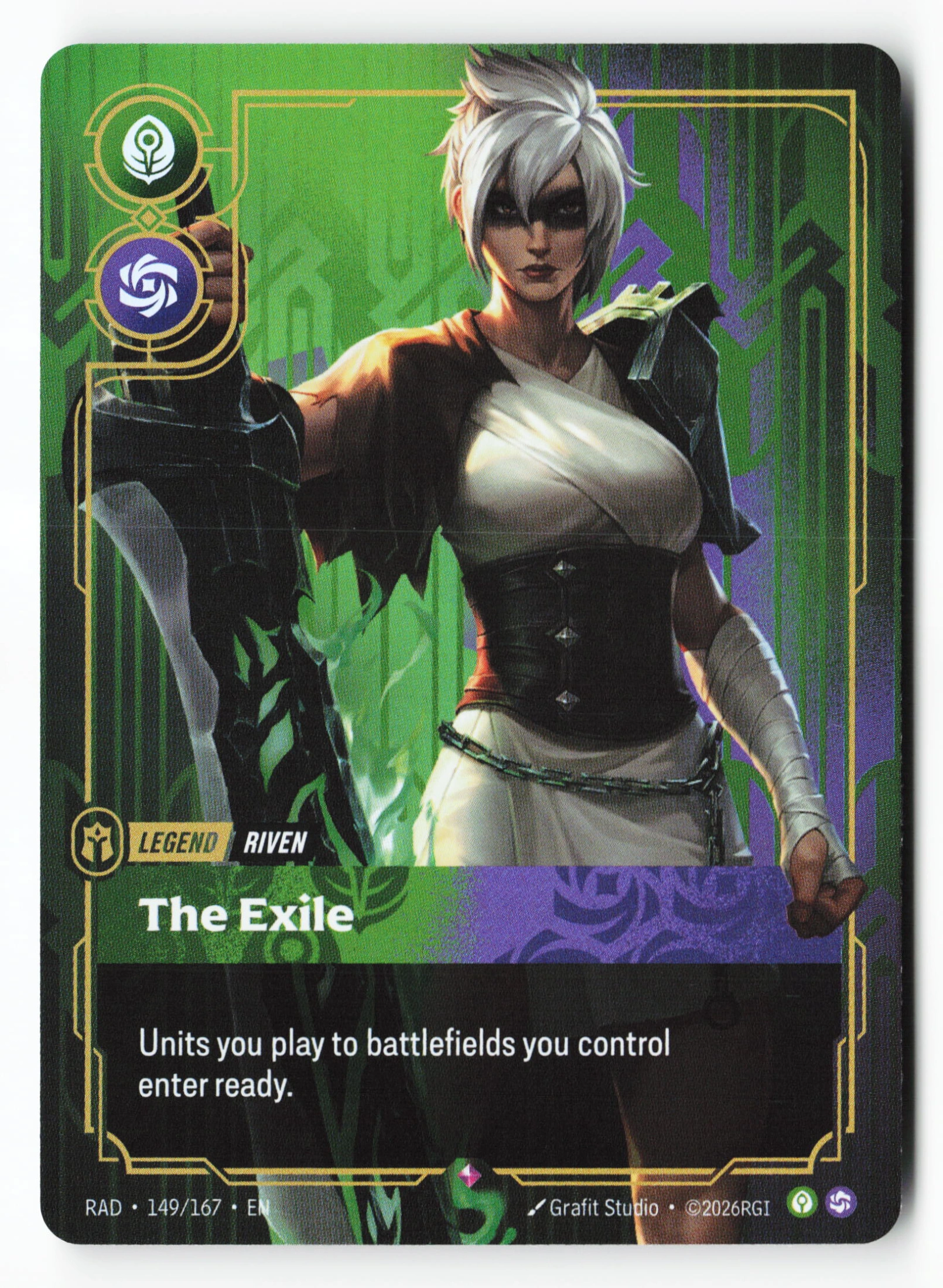 The Exile (RAD 149) — Voorkant