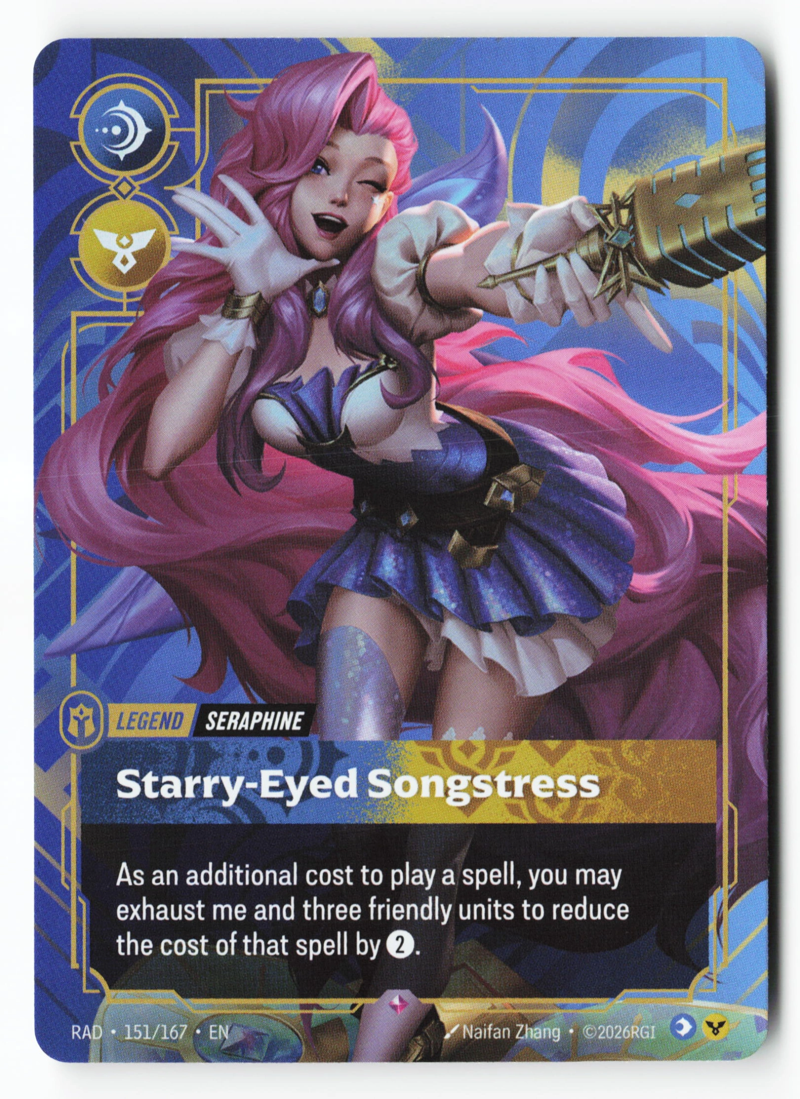 Starry-eyed Songstress (RAD 151) — Voorkant