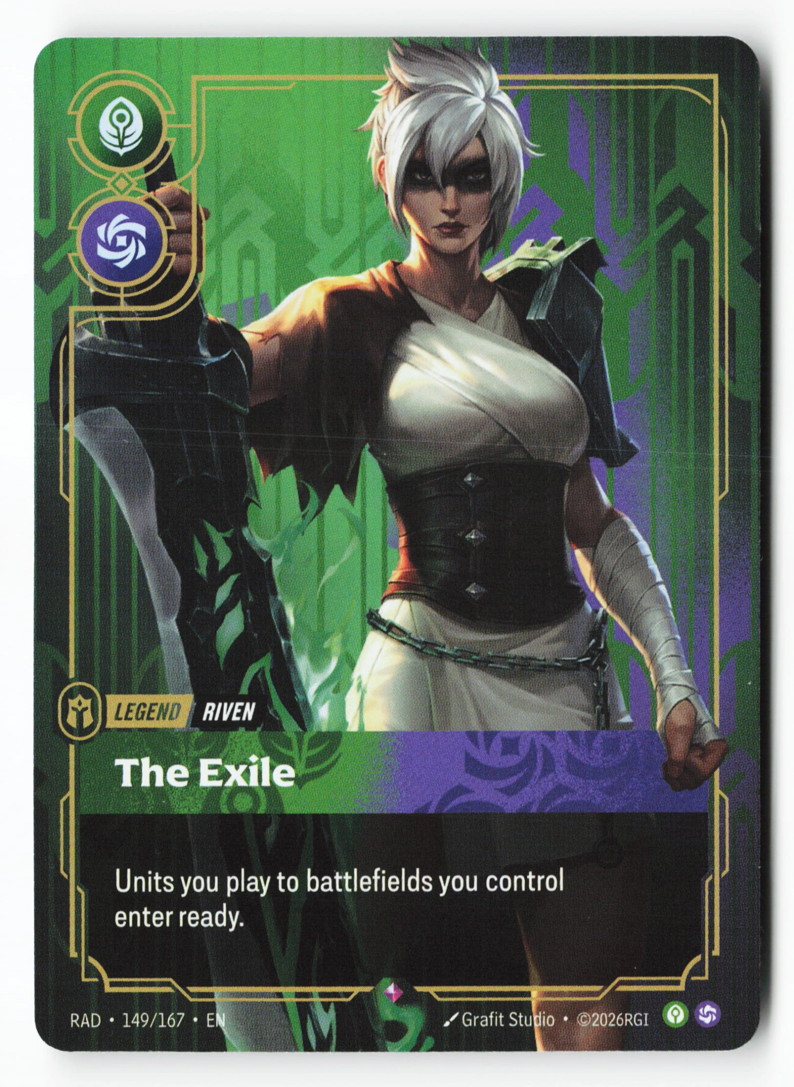 The Exile (RAD 149) — Voorkant
