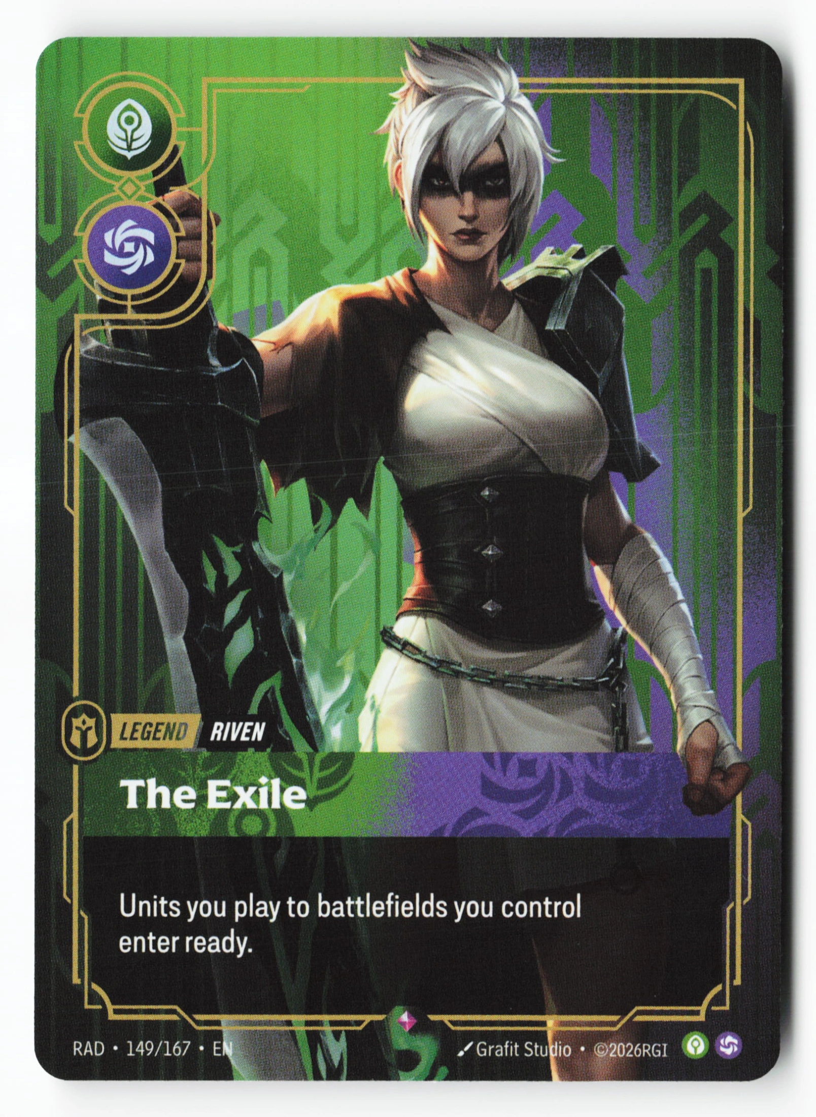 The Exile (RAD 149) — Voorkant
