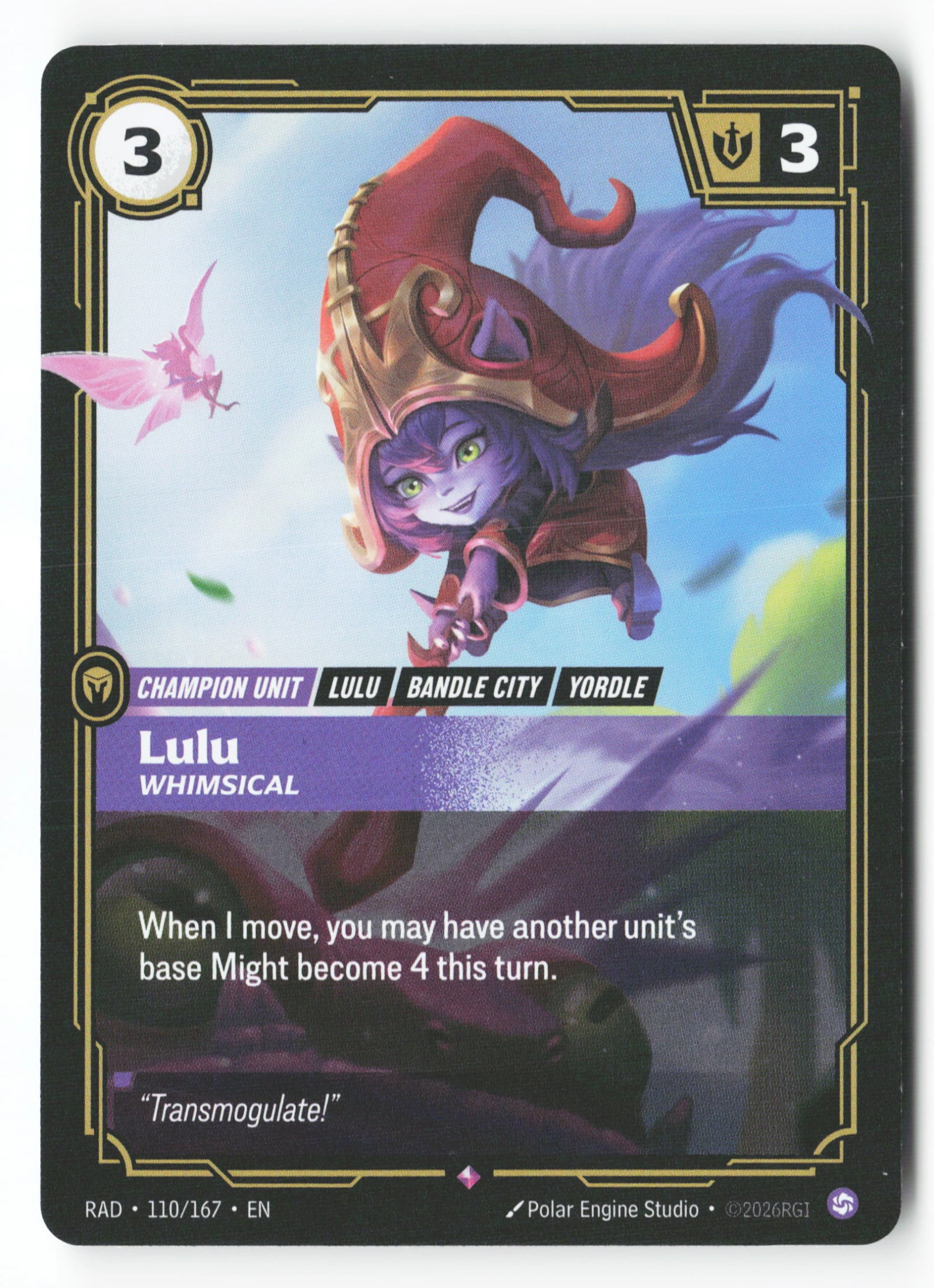 Lulu, Whimsical (RAD 110) — Voorkant